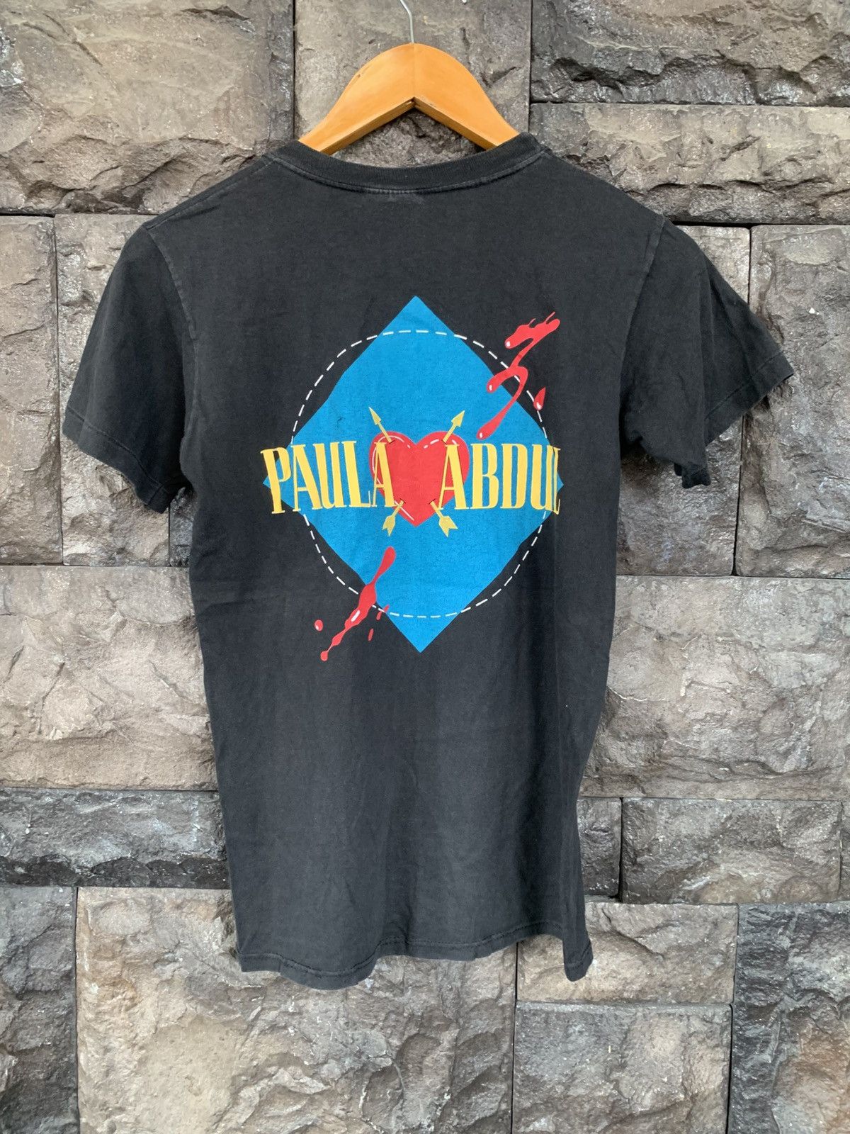 Vintage Vintage 90s Paula Abdul Singer T shirt Size US S / EU 44-46 / 1 - 7 Thumbnail
