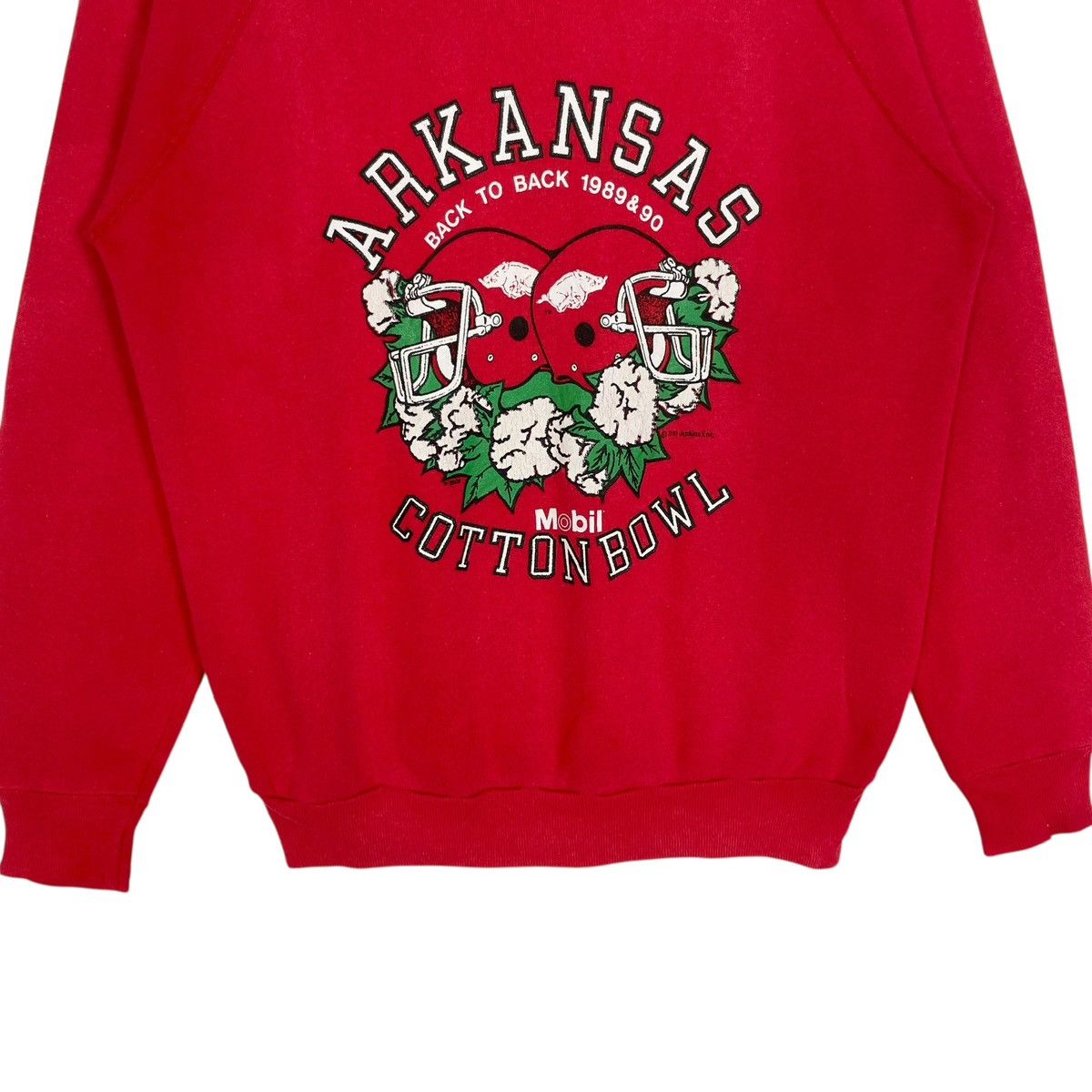 NFL Vintage 80s Arkansas Cotton Bowl Big Logo College Football Size US M / EU 48-50 / 2 - 6 Thumbnail