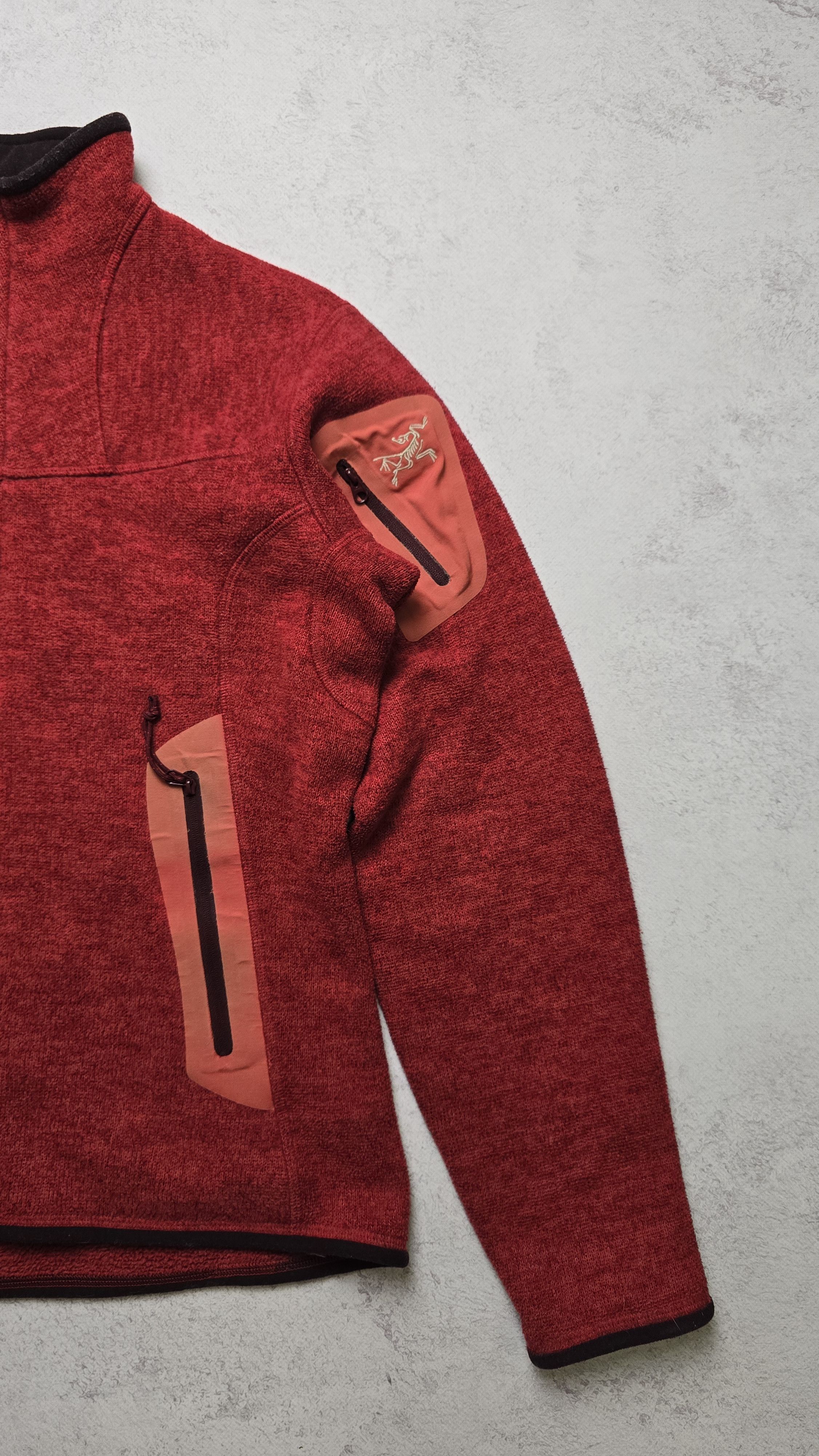 Arc'teryx Arc'teryx Covert Full Zip Knit Fleece Red Jacket Size M / US 6-8 / IT 42-44 - 10 Thumbnail
