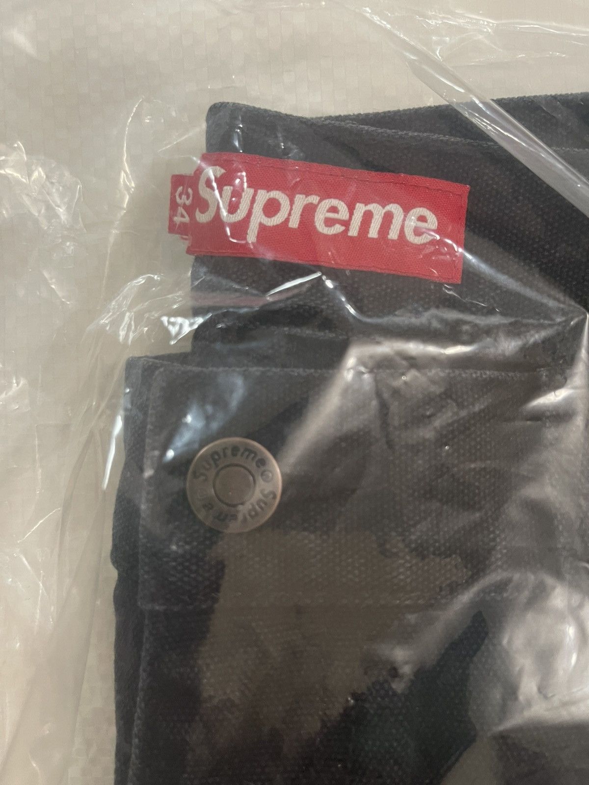 Supreme Supreme old english canvas double knee painter pants Size US 34 / EU 50 - 6 Thumbnail