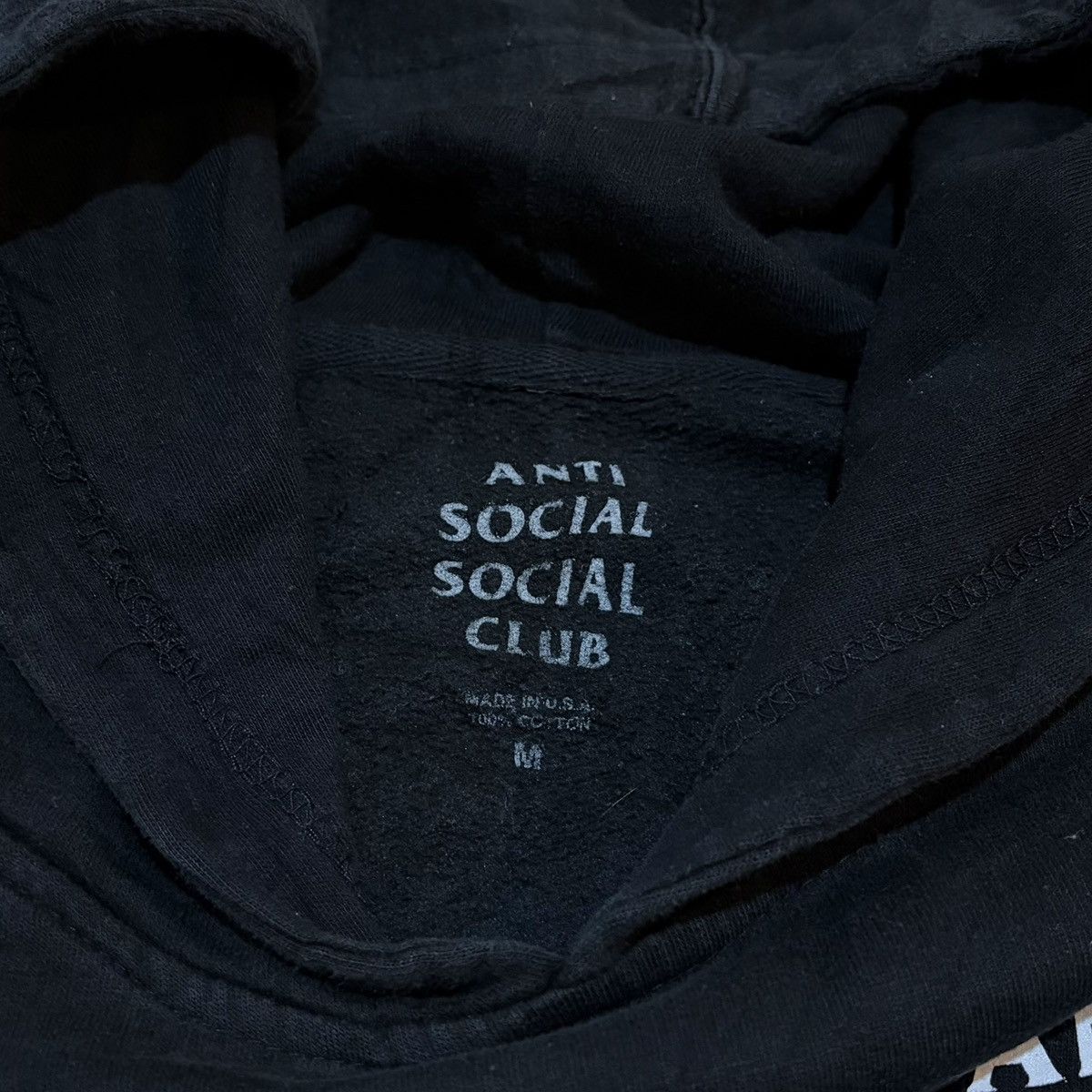 Anti Social Social Club Anti social social club black hoodie Size US M / EU 48-50 / 2 - 3 Thumbnail