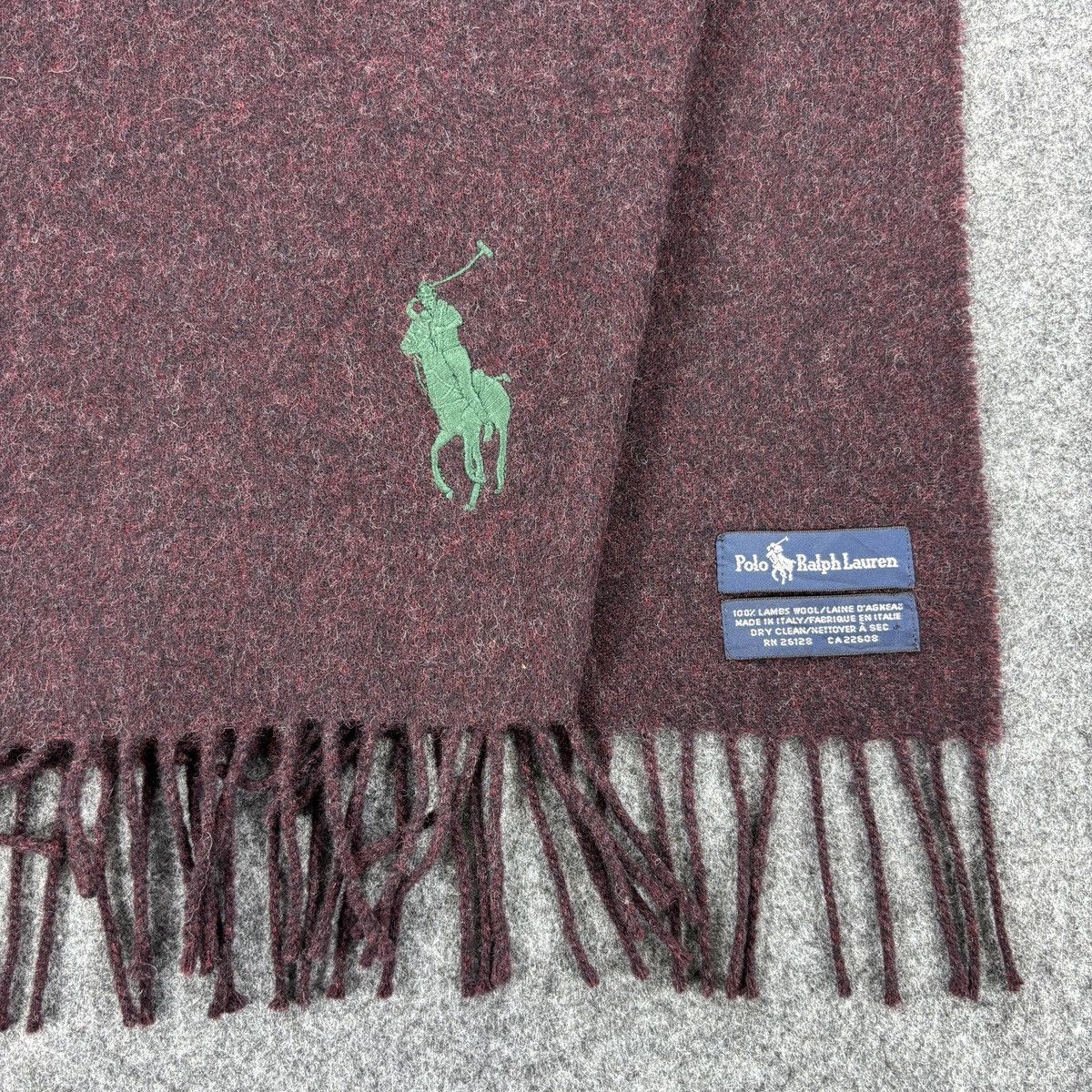 Polo Ralph Lauren × Vintage Polo Ralph Lauren Scarf # D757 # Muffler # Neckwear Size ONE SIZE - 3 Thumbnail