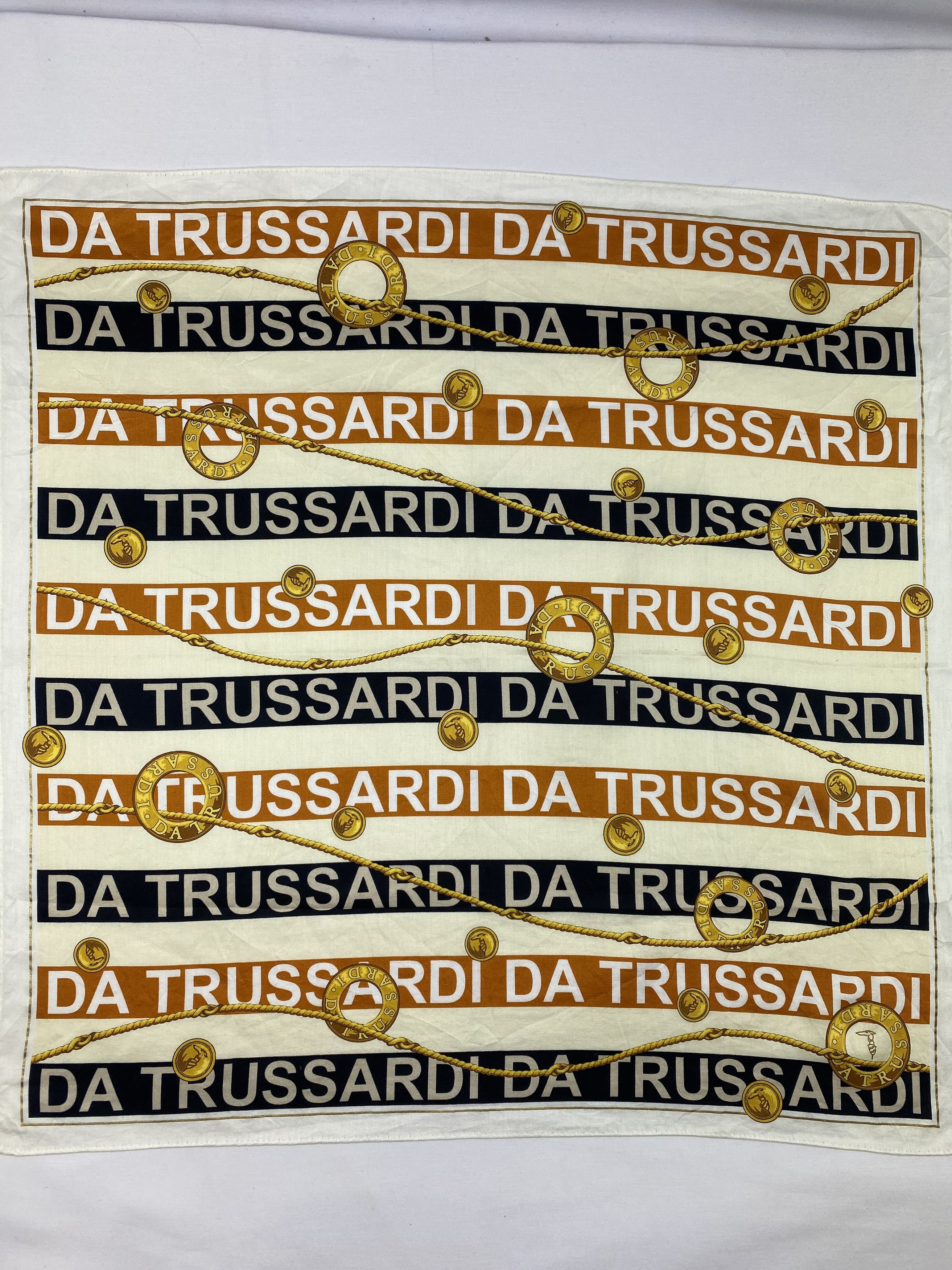 Trussardi × Vintage Trussardi Handkerchief / Bandana / Neckerchief Size ONE SIZE - 3 Thumbnail