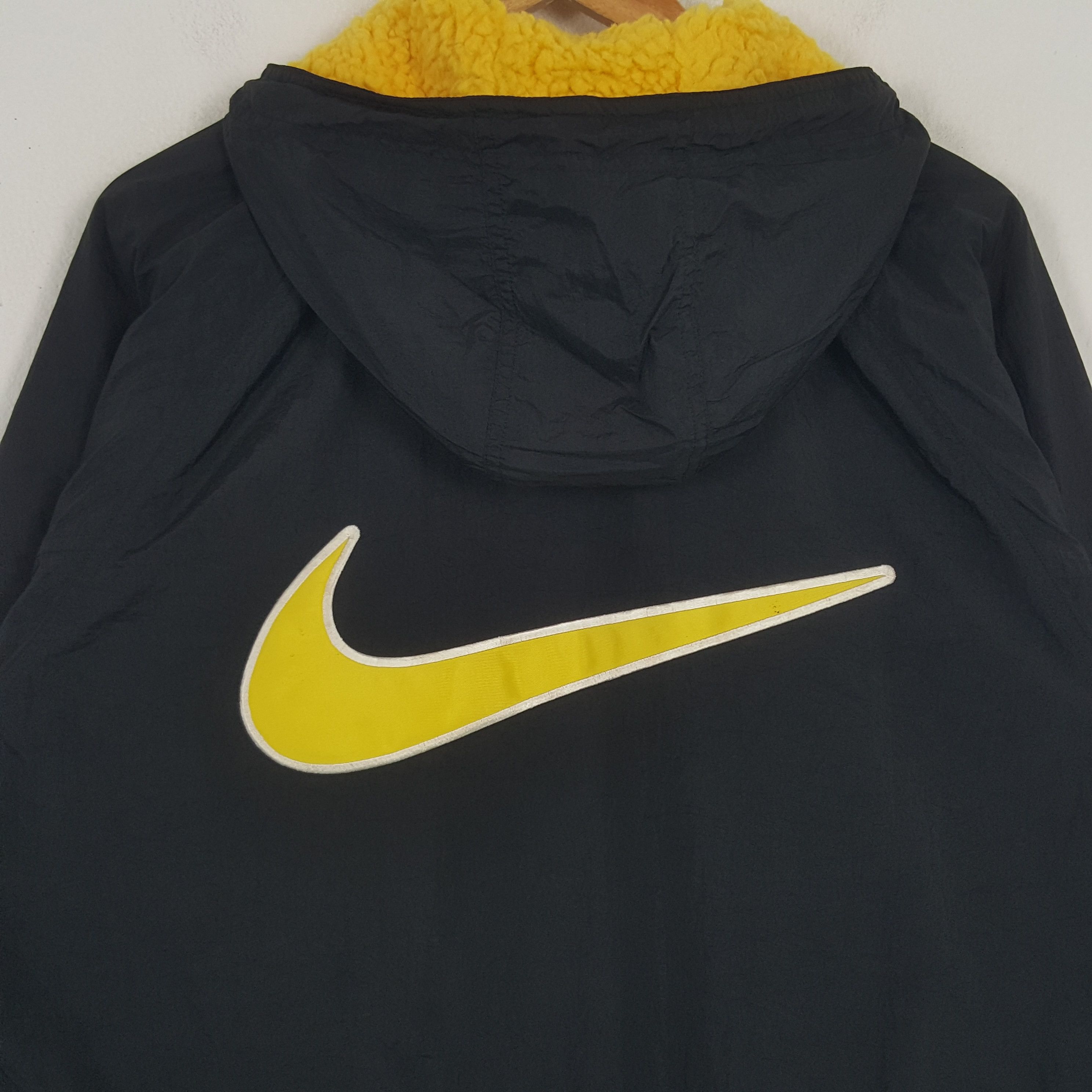 Nike × Vintage Vintage Nike Big Swoosh American Winter Jacket Size US L / EU 52-54 / 3 - 4 Thumbnail