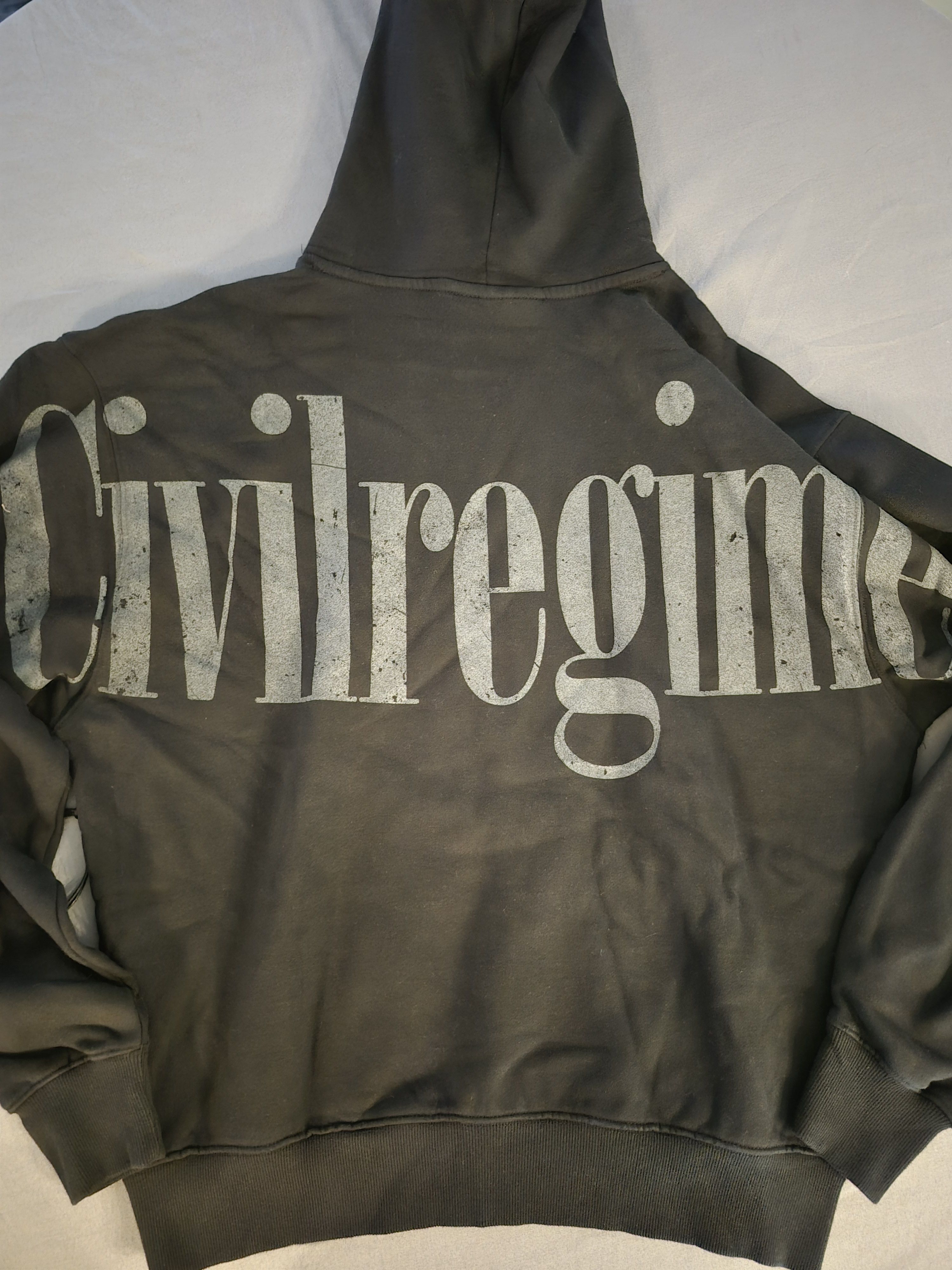 Civil Regime Civil Regime Large Black Hoodie BNWT Size US L / EU 52-54 / 3 - 3 Thumbnail