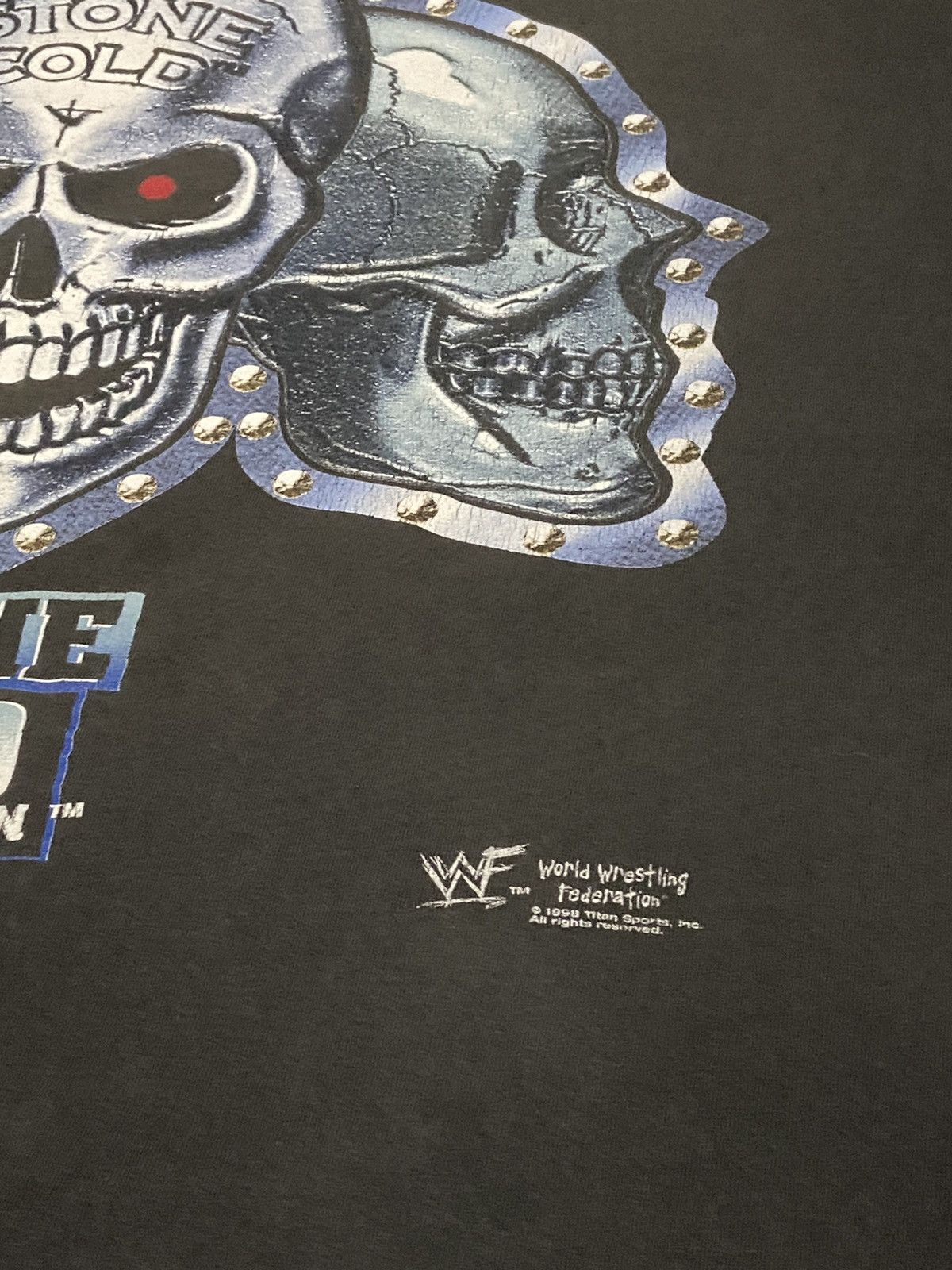 WWE Vintage 1998 wwf stone cold Steve austin fade rare size 5xl Size US XXL / EU 58 / 5 - 3 Thumbnail