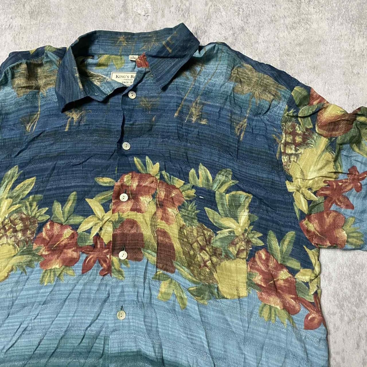 Other Blue and green Hawaiian button-up shirt with a relaxed fit Size US L / EU 52-54 / 3 - 2 Thumbnail