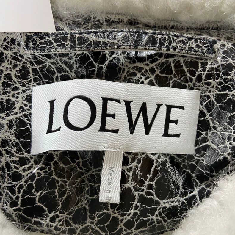 Loewe LOEWE Wool-lined Leather Jacket Size L / US 10 / IT 46 - 4 Thumbnail