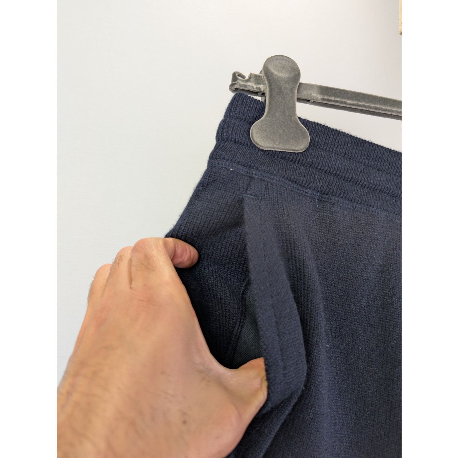 Tom Ford o1rshd1 Knitwear Trousers / Sweatpants in Navy Blue Size US 32 / EU 48 - 5 Thumbnail