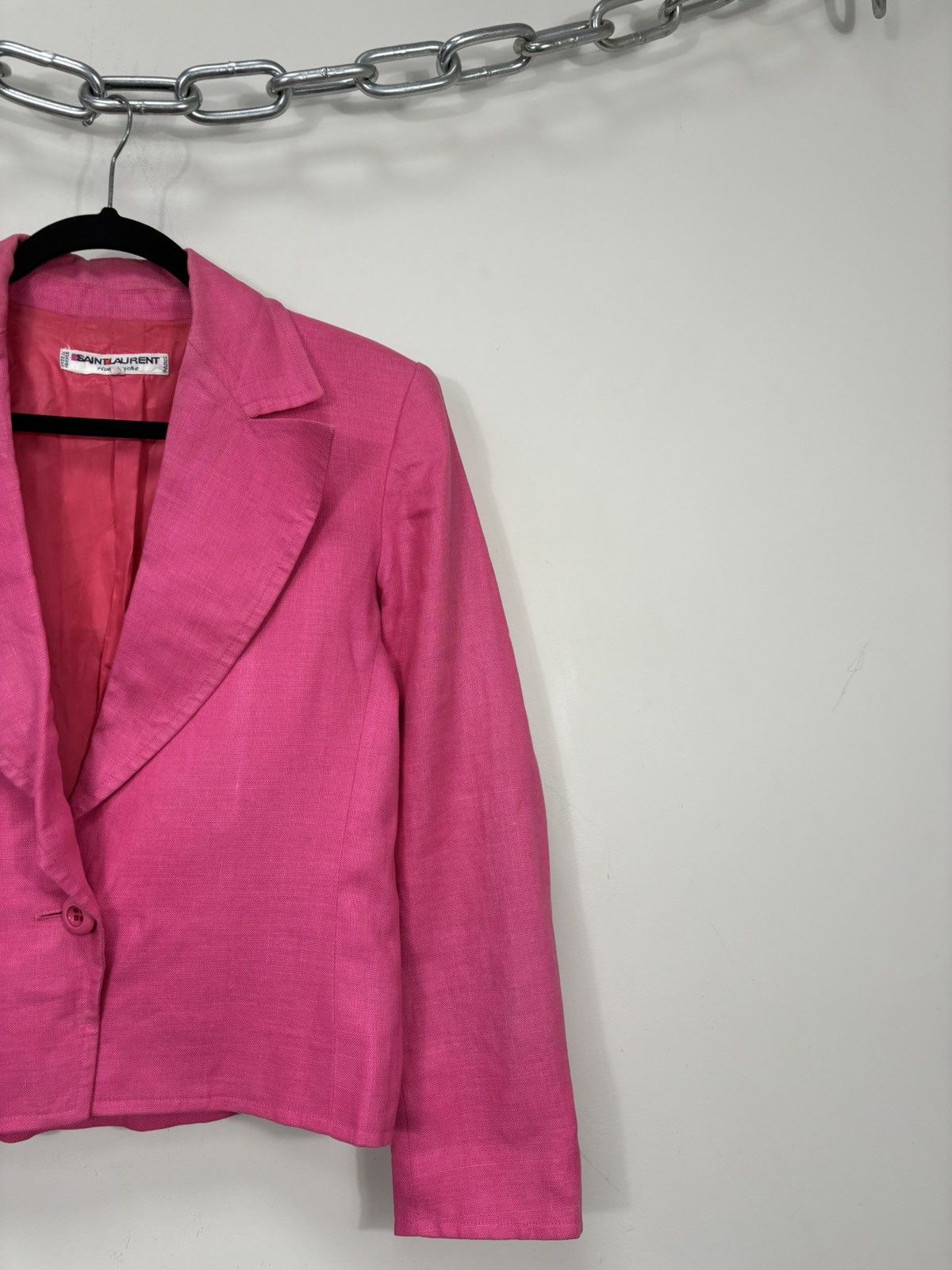 Saint Laurent Paris Vintage Saint Laurent Paris Rive Gauche Rare Blazer Jacket Size S / US 4 / IT 40 - 5 Thumbnail