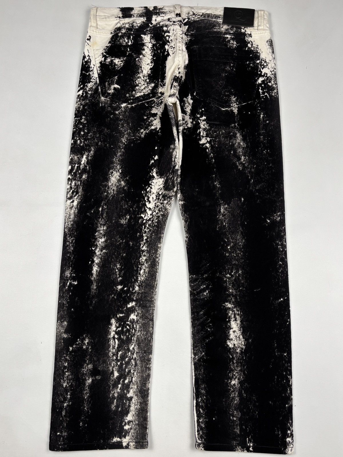 Alexander McQueen F/W 2014 Velvet AOP Skinny fit Jeans Size US 33 - 8 Thumbnail