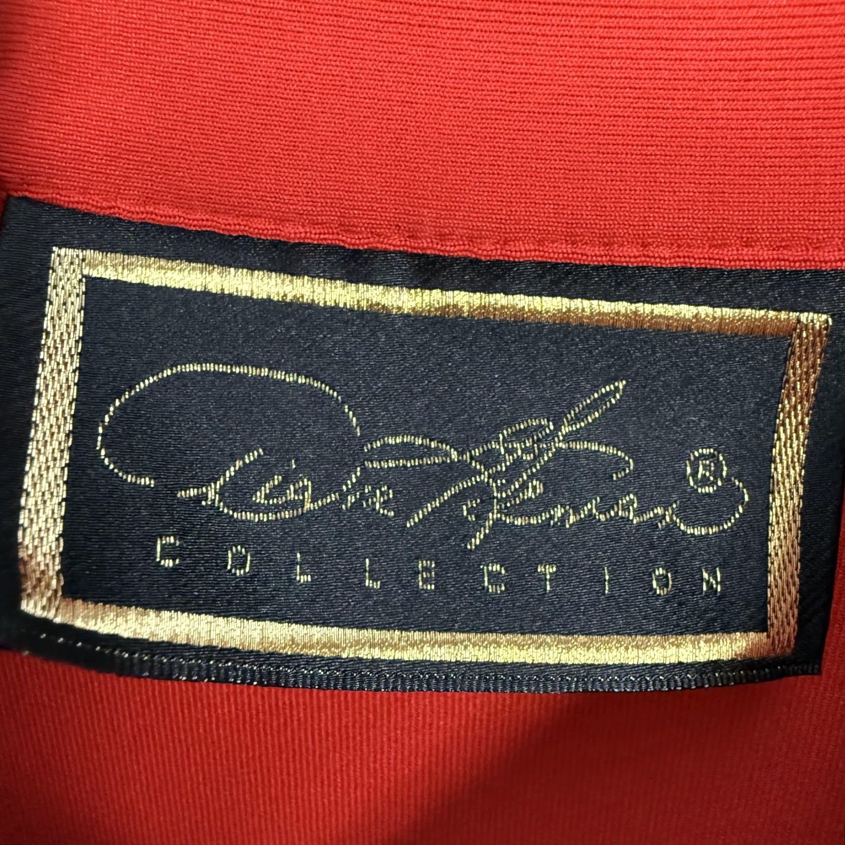 Vintage VINTAGE 90s does 70s Blouse Small Red Perfect Knit Stretch Retro Disco Travel Shirt Womens Slim Button-Up Knit Blouse - The Perfect (Knit) Shirt Size S / US 4 / IT 40 - 7 Thumbnail