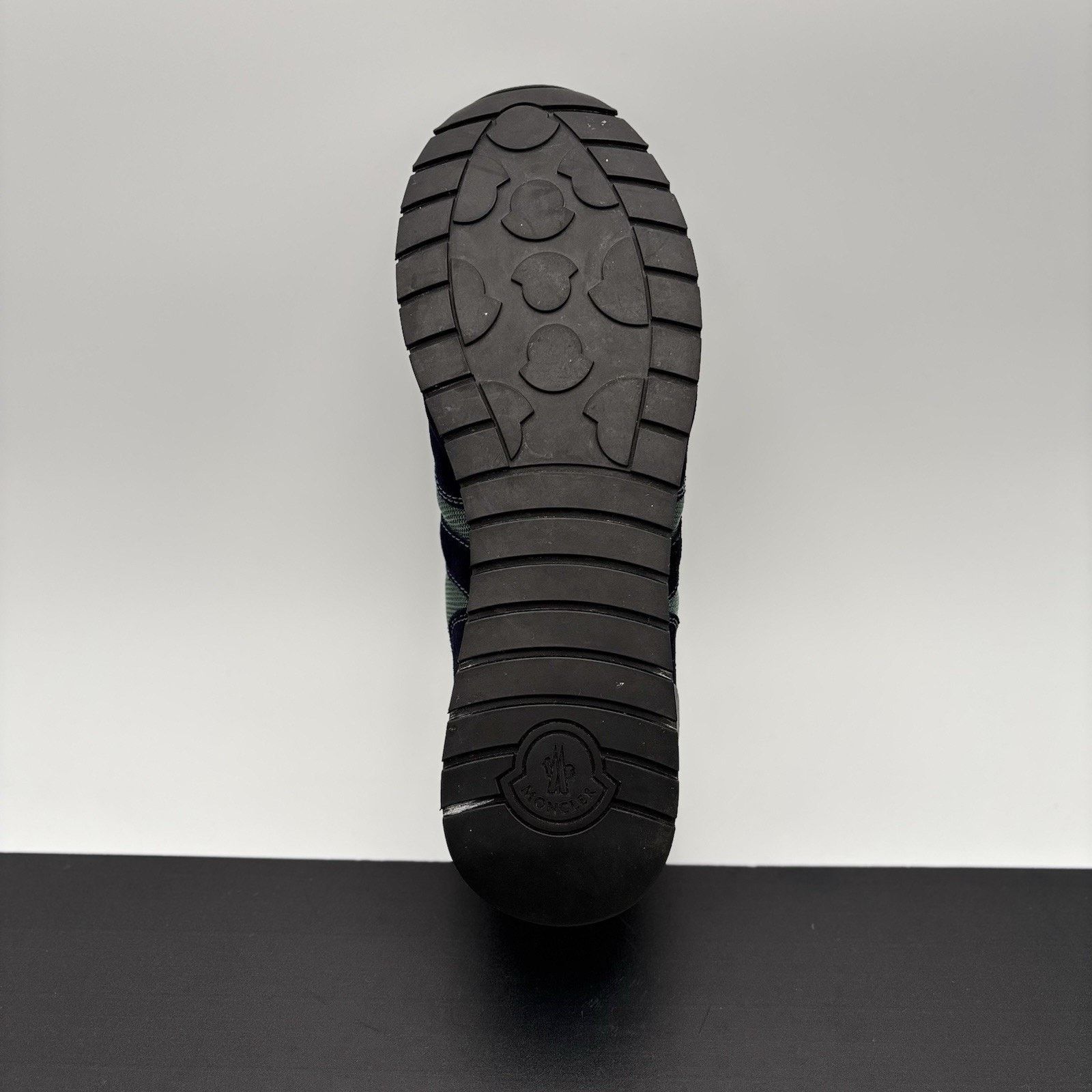 Moncler Moncler Montego Suede Trainer ' Navy, Green ' | SUPER CLEAN! Size US 11 / EU 44 - 17 Thumbnail