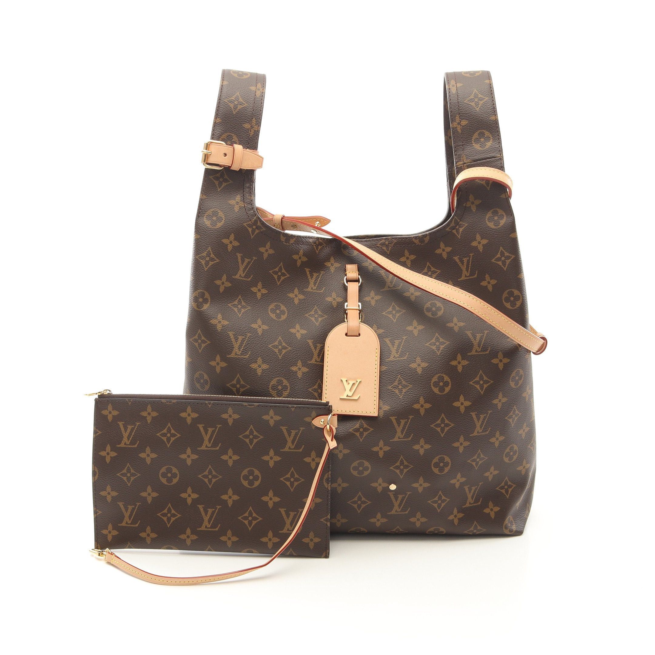 Louis Vuitton Louis Vuitton Atlantis Gm Monogram Handbag Leather Brown Size ONE SIZE - 1 Thumbnail