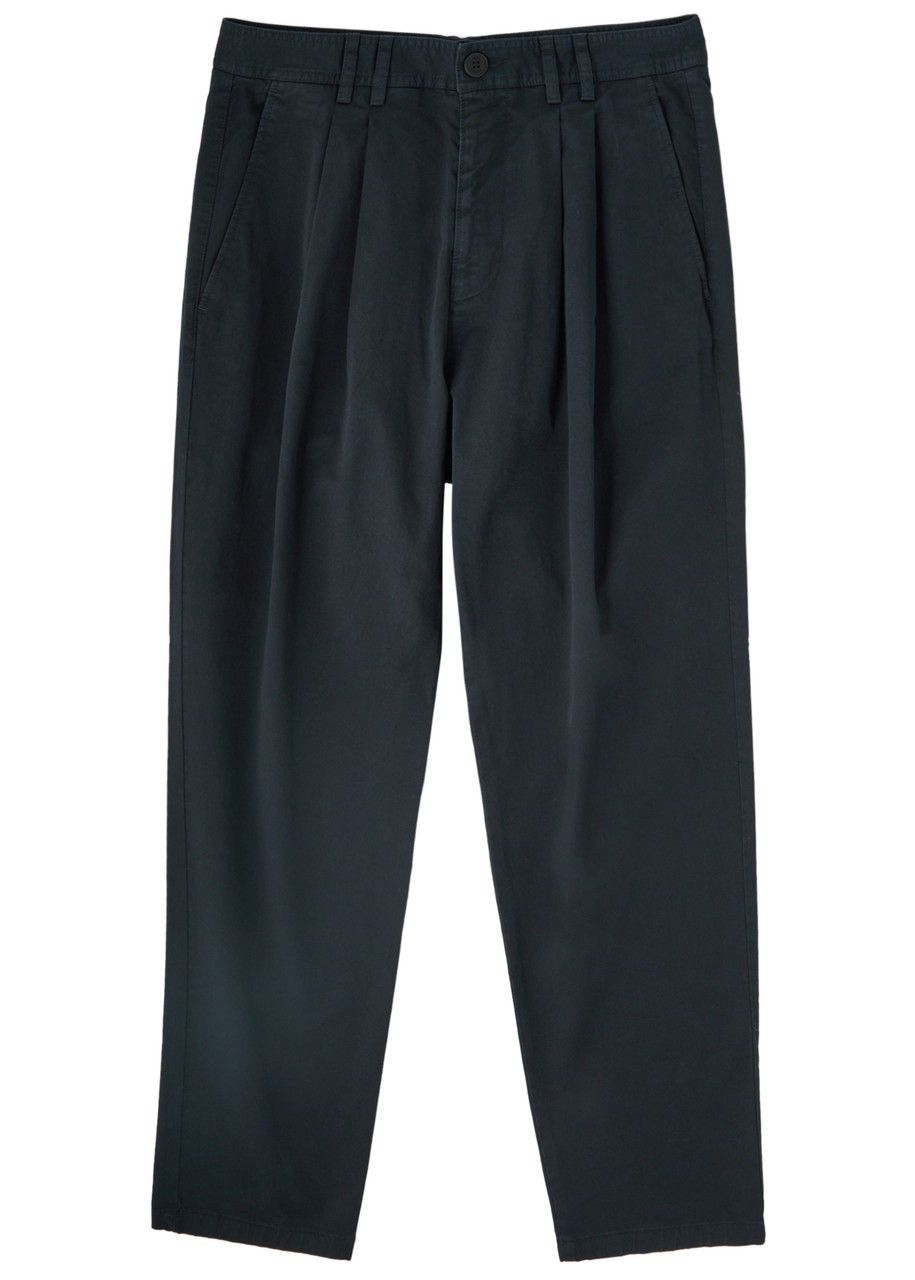 Wax London Wax London Raleigh Cotton Pleated Trousers Size US 32 / EU 48 - 1 Thumbnail
