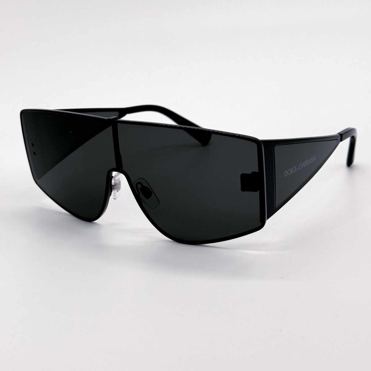 Dolce & Gabbana NEW DOLCE&GABBANA DG2305 01/87 OVERSIZED BLACK SUNGLASSES Size ONE SIZE - 2 Thumbnail