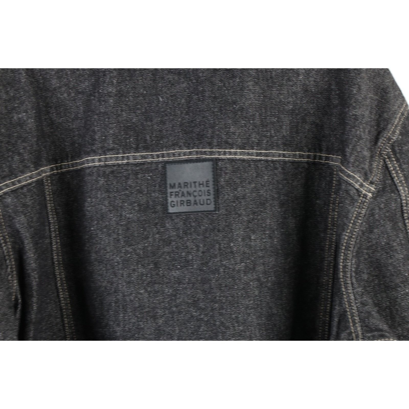 Marithe + Francois Girbaud × Vintage NOS Vintage 90s Marithe Francois Girbaud Denim Jacket Black Size US L / EU 52-54 / 3 - 9 Thumbnail