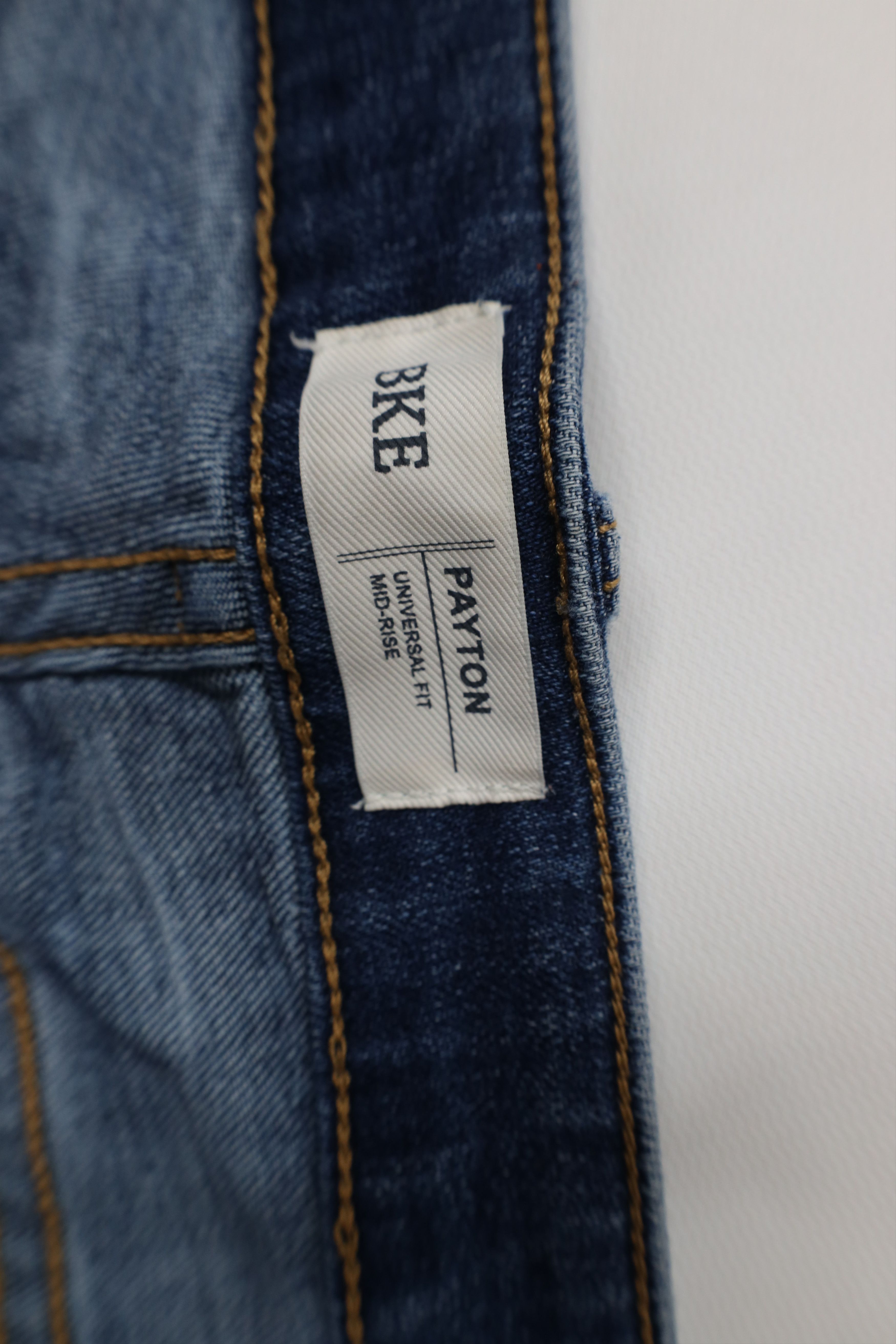 Vintage Buckle BKE Payton Mid Rise Stretch Boot Denim Jeans Blue Size 30" / US 8 / IT 44 - 9 Thumbnail