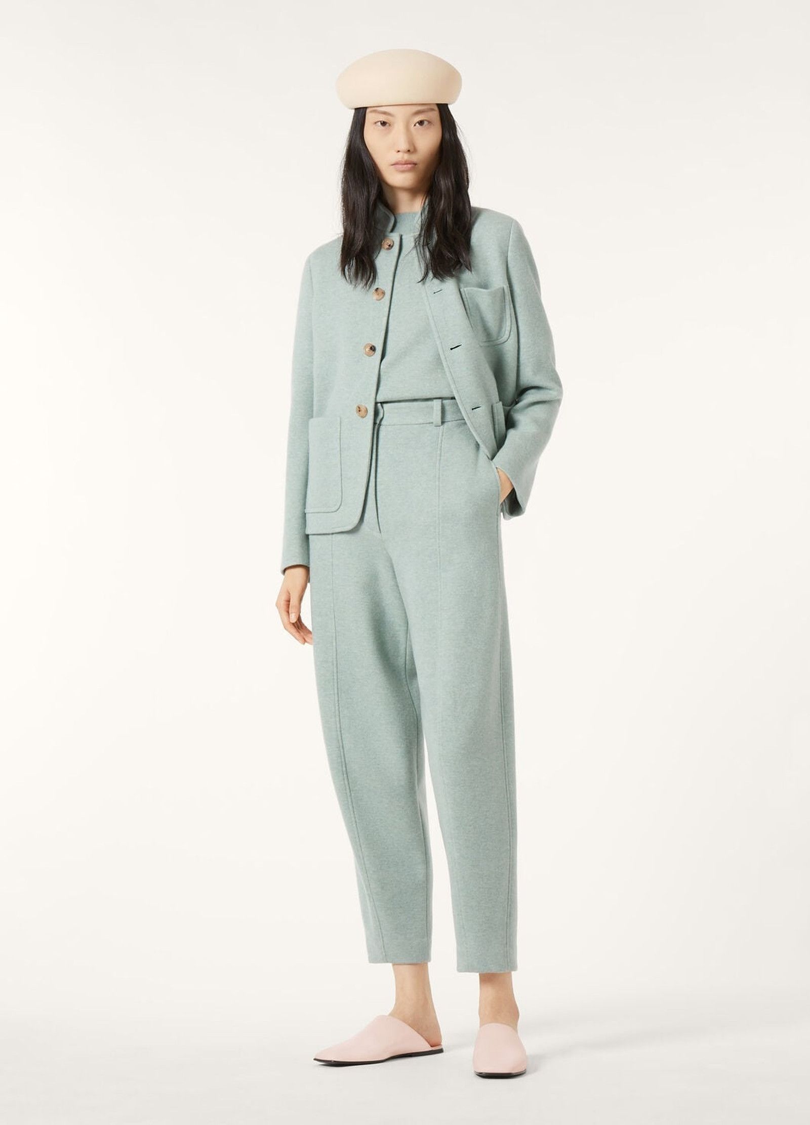 Loro Piana o1srvl11e0526 FAO9108 Rio Bodro Sweater in Light Blue Size S / US 4 / IT 40 - 2 Thumbnail