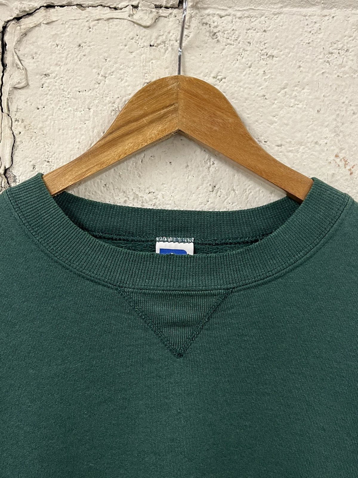 Russell Athletic Russell athletic made in USA boxy fit blank faded earth tone Size US XL / EU 56 / 4 - 6 Thumbnail