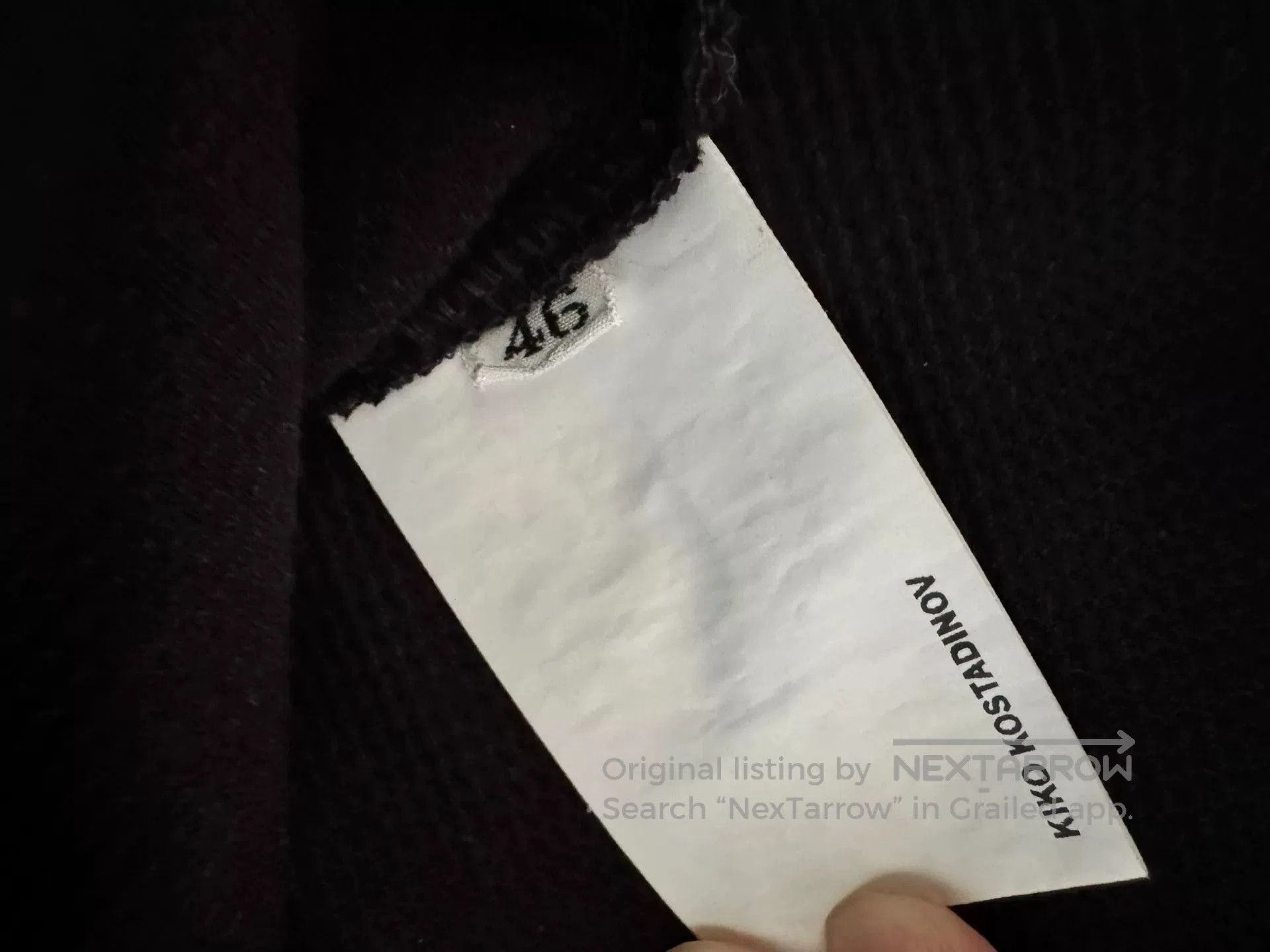 Kiko Kostadinov KIKO KOSTADINOV 24aw Exclusive Hoodie. Size US M / EU 48-50 / 2 - 6 Thumbnail