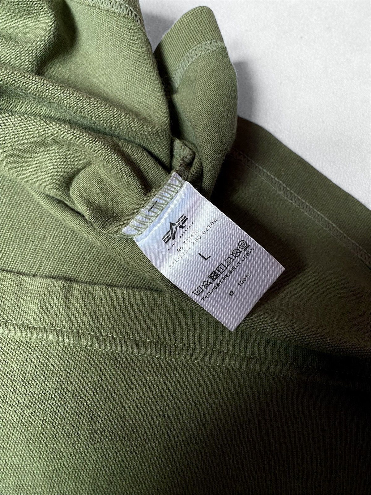 Alpha Industries Vintage Alpha Industries M-65 Pocket Tshirt Size US L / EU 52-54 / 3 - 5 Thumbnail