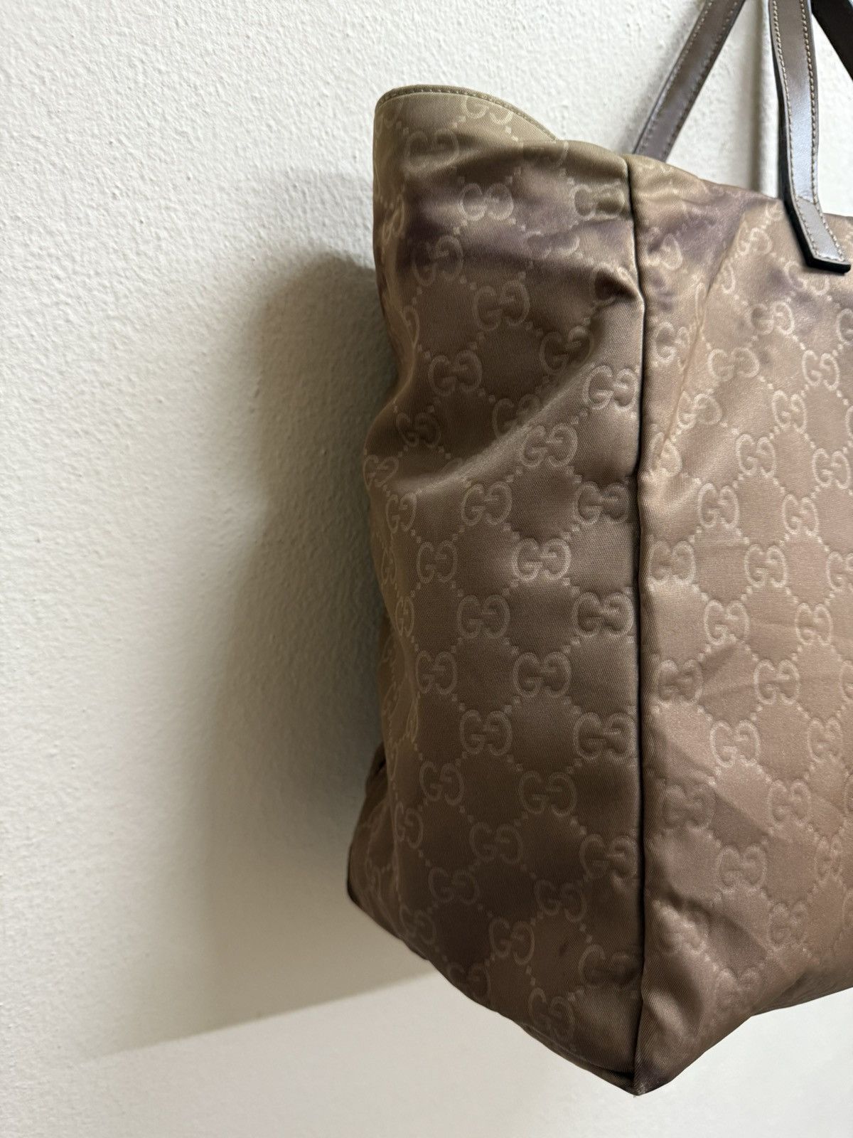 Gucci Gucci Monogram Nylon Tote Bag Size ONE SIZE - 25 Thumbnail