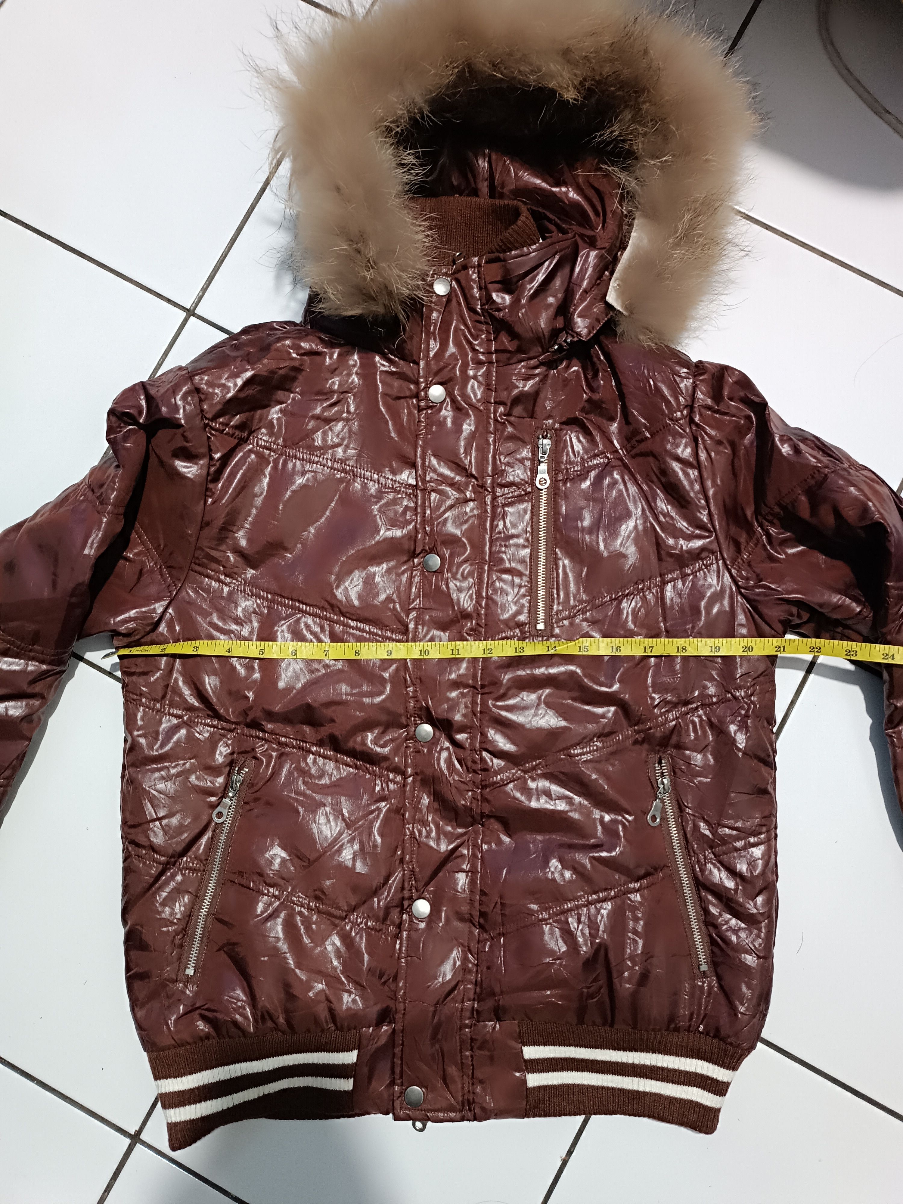 Japanese Brand Double Layer Fur Puffer Jacket Kmrii Lgb Ifsix Cdg Style Size US L / EU 52-54 / 3 - 9 Thumbnail