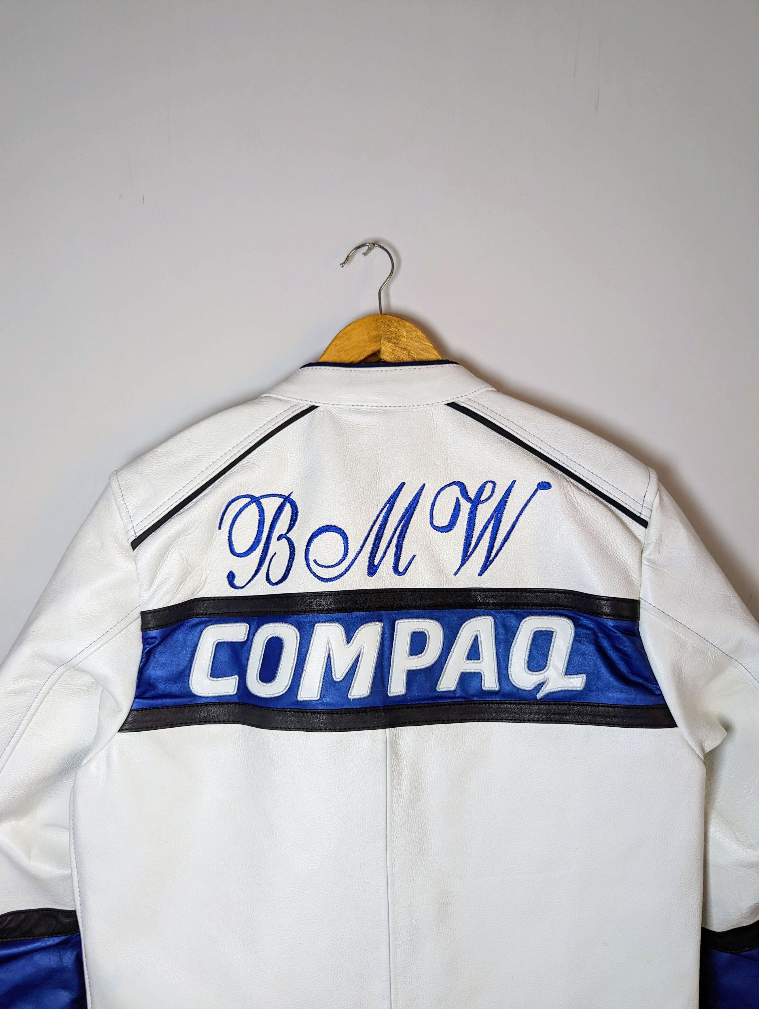 Vintage 💀🔥 BMW 🔥💀 RACING LEATHER JACKET RARE STREETWEAR Size US M / EU 48-50 / 2 - 8 Thumbnail