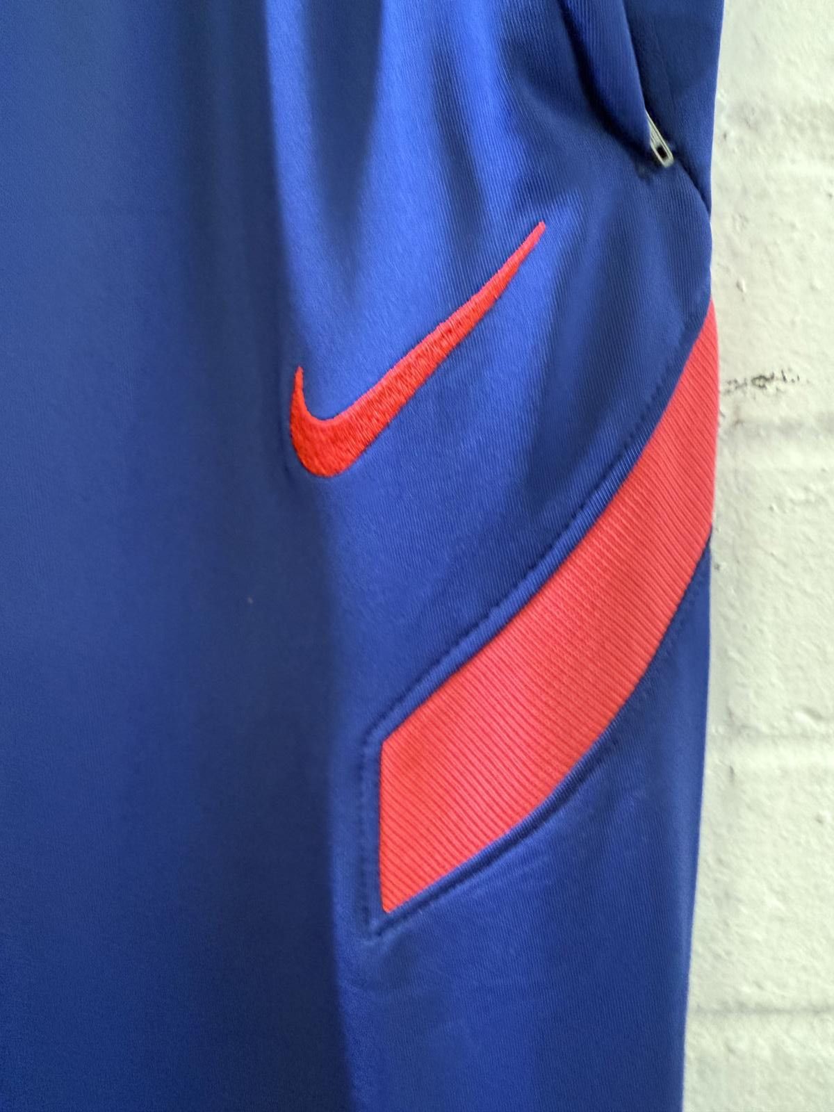 Nike Nike Barcelona Men's Blue and Red Sweatpants Size US 36 / EU 52 - 3 Thumbnail