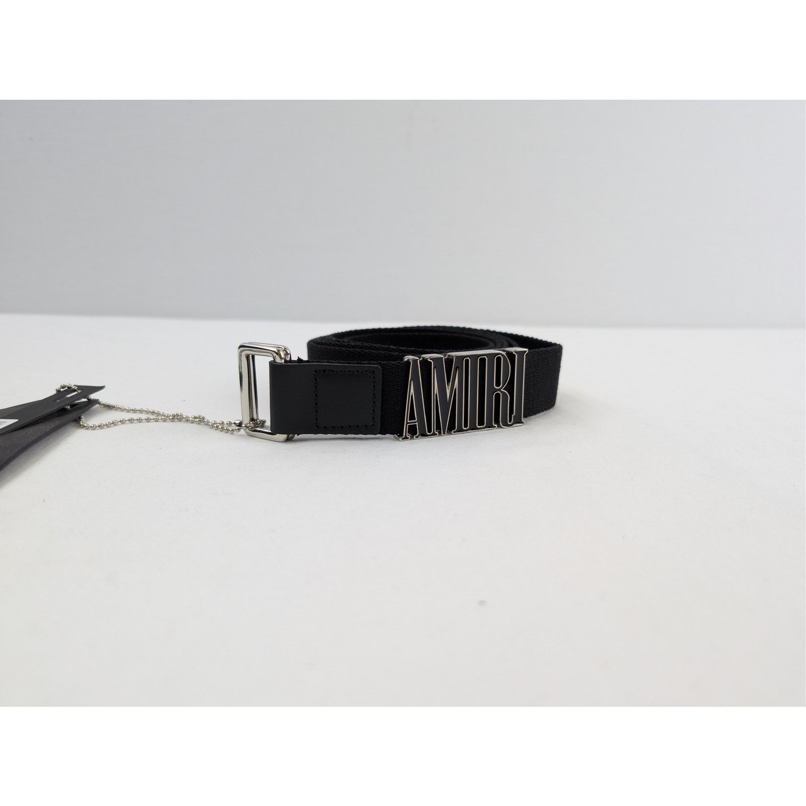 Amiri o1rshd1 Q:4 / Size: OS / 3cm Enamel Skater Belt in Black Size ONE SIZE - 2 Thumbnail