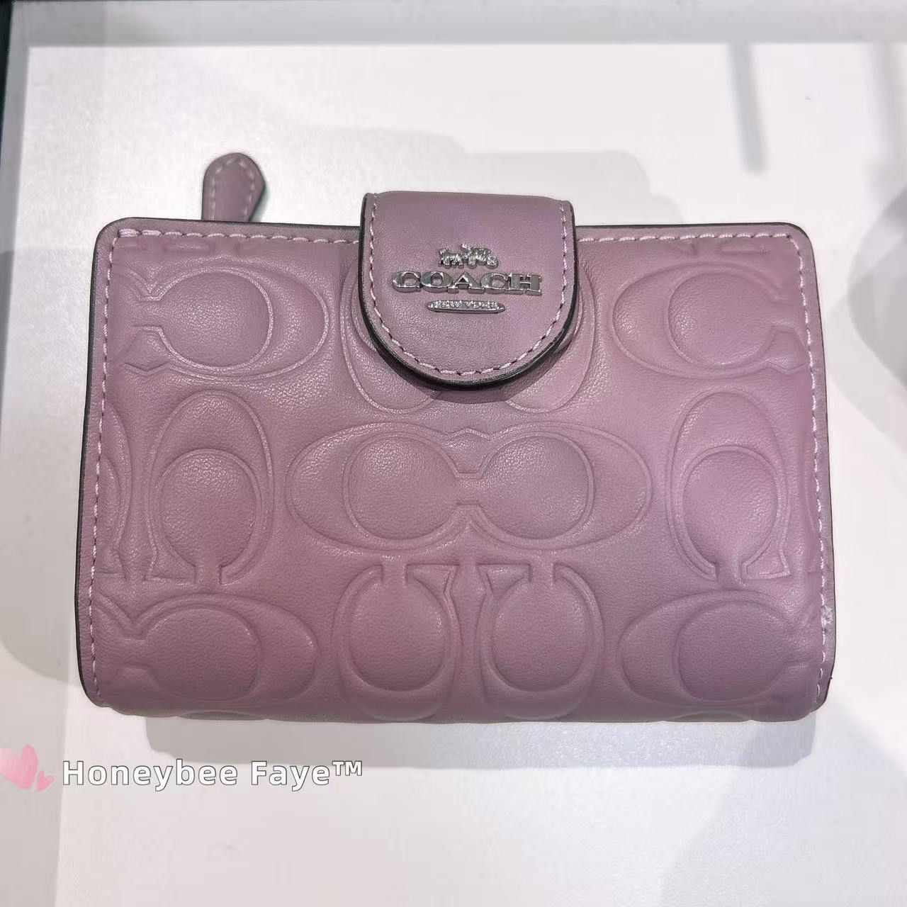 Coach Medium Corner Zip Wallet In Signature Leather CZ341 Size ONE SIZE - 2 Thumbnail