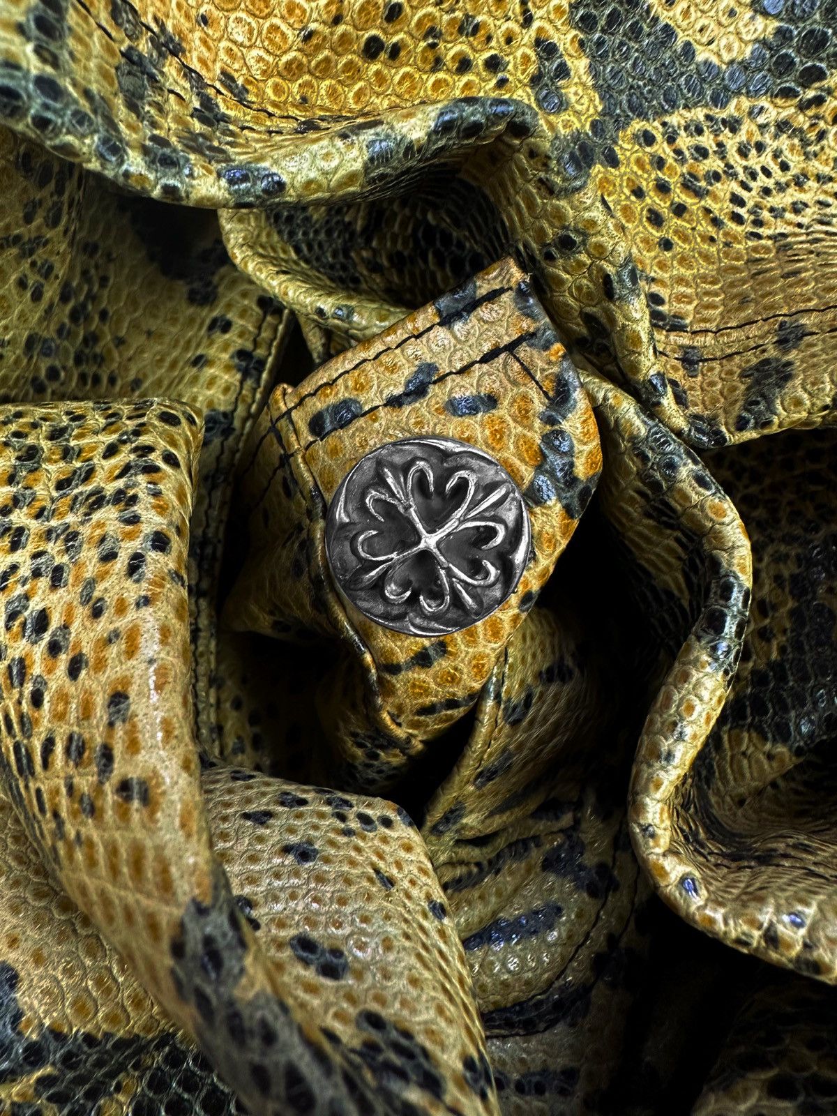 A&G snake skin reather pants