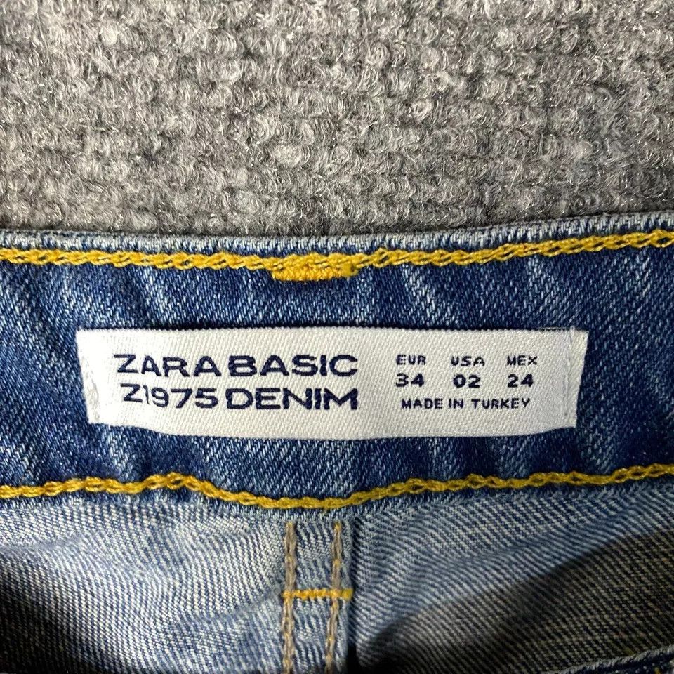 Vintage × Zara Zara Vintage Denim Jeans Women's Size 2 Ripped (28x29) Size 26" / US 2 / IT 38 - 8 Thumbnail