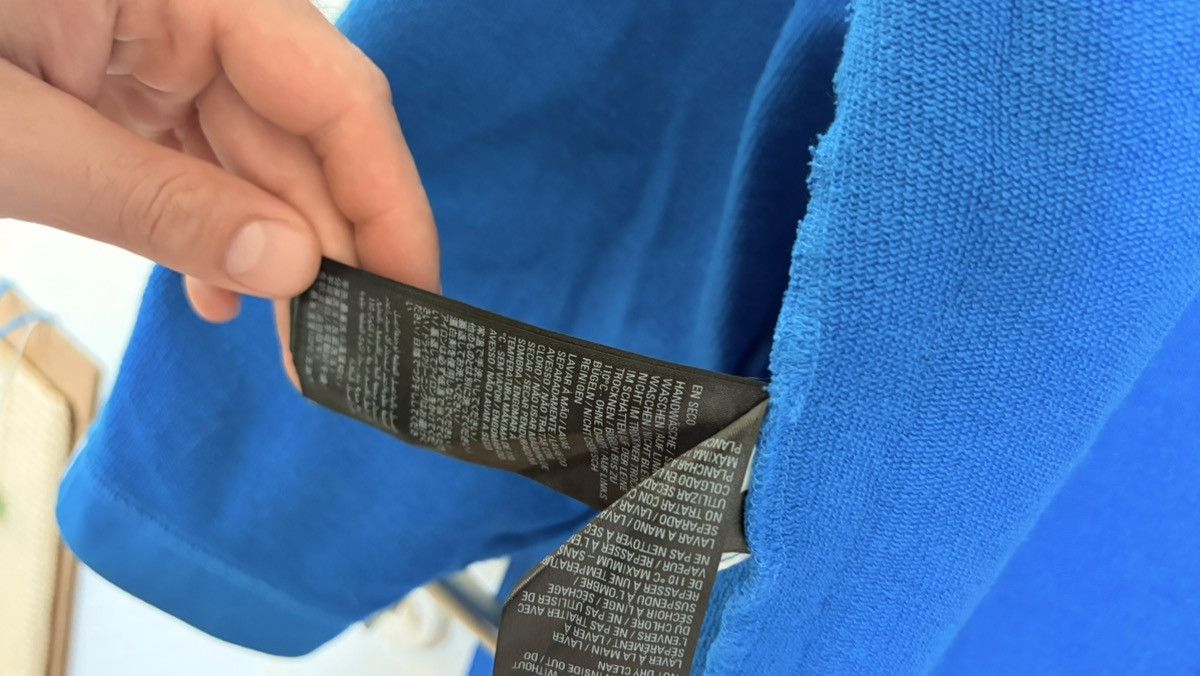 Adidas × Balenciaga Adidas x Balenciaga Sz.3 Blue Trefoil Zip Sweatshirt Size US L / EU 52-54 / 3 - 7 Thumbnail
