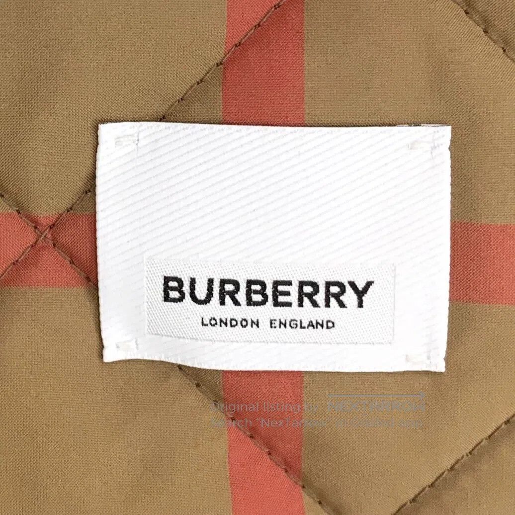 Burberry Burberry Black Diamond Pattern Collared Single Breasted Lo Size US L / EU 52-54 / 3 - 6 Thumbnail