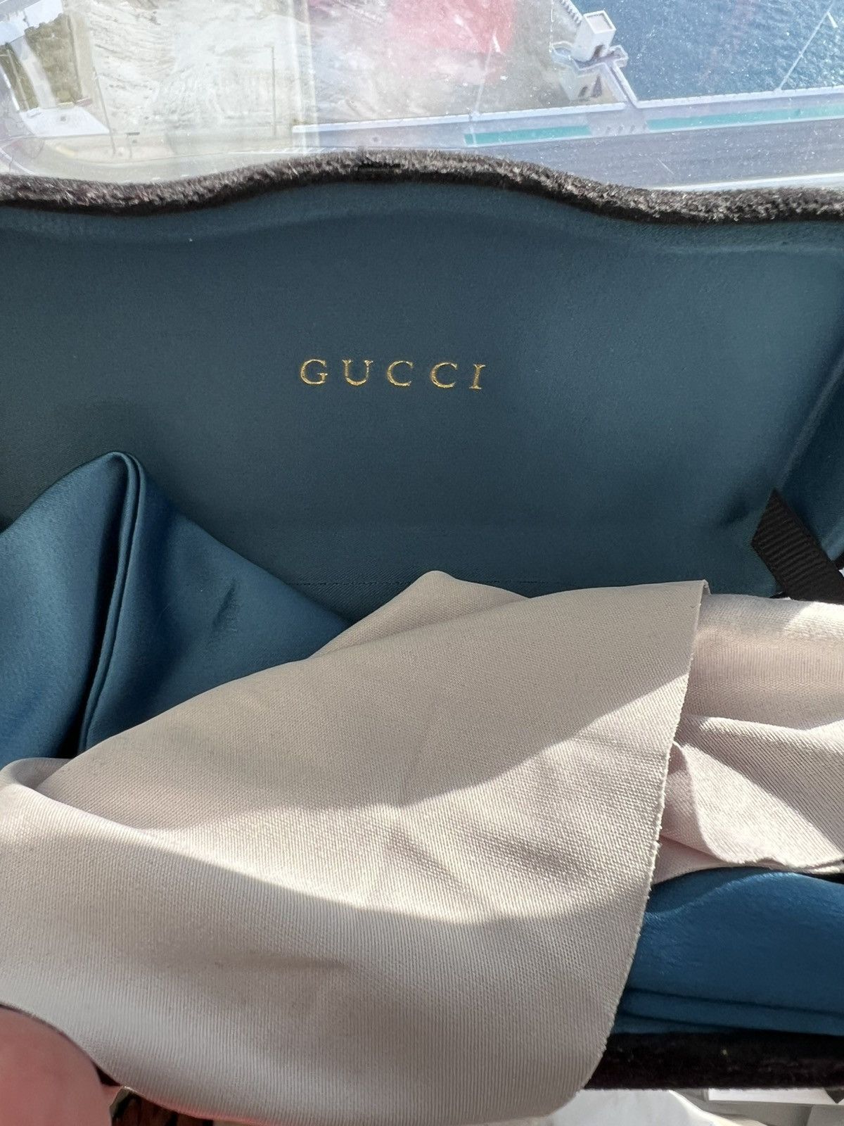 Gucci Gucci Navi and partly black carbon Size 46 - 7 Thumbnail