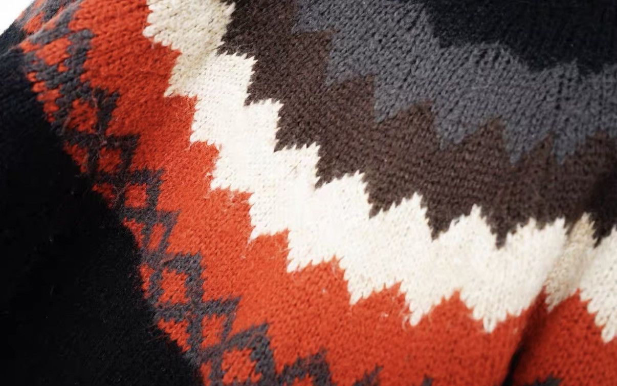 FACTOTUM Factotum Fair Isle High Neck Sweater Size US S / EU 44-46 / 1 - 5 Thumbnail