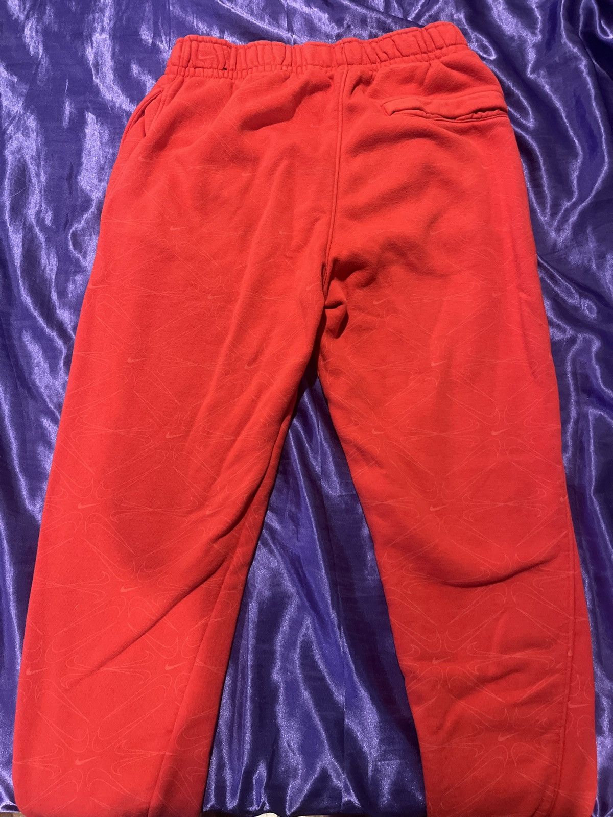 Nike Red Nike sweatpants Size US 31 - 3 Thumbnail