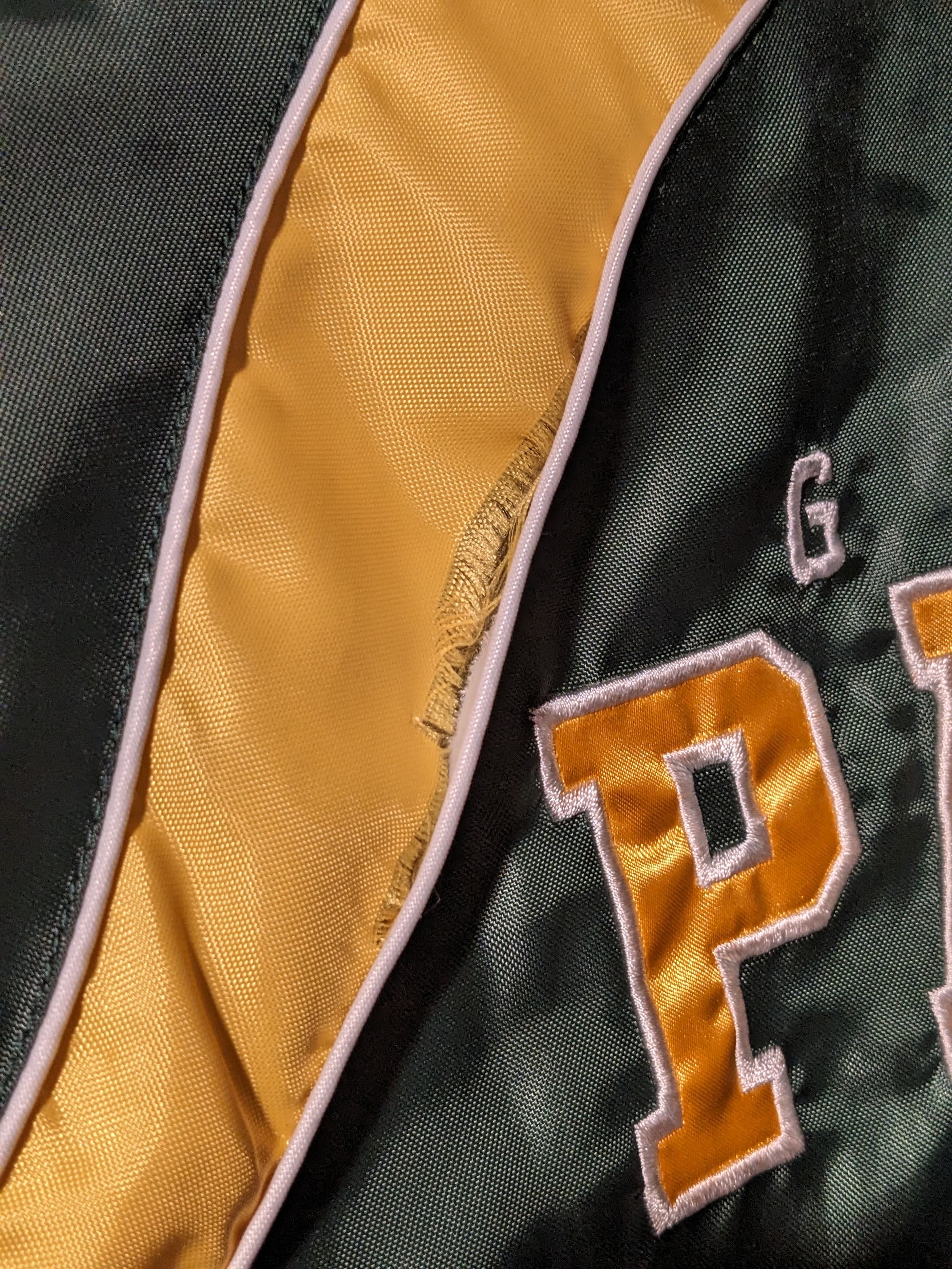 NFL × Vintage Vintage Y2K Green Bay Packers NFL Football Green Jacket Size US L / EU 52-54 / 3 - 6 Thumbnail