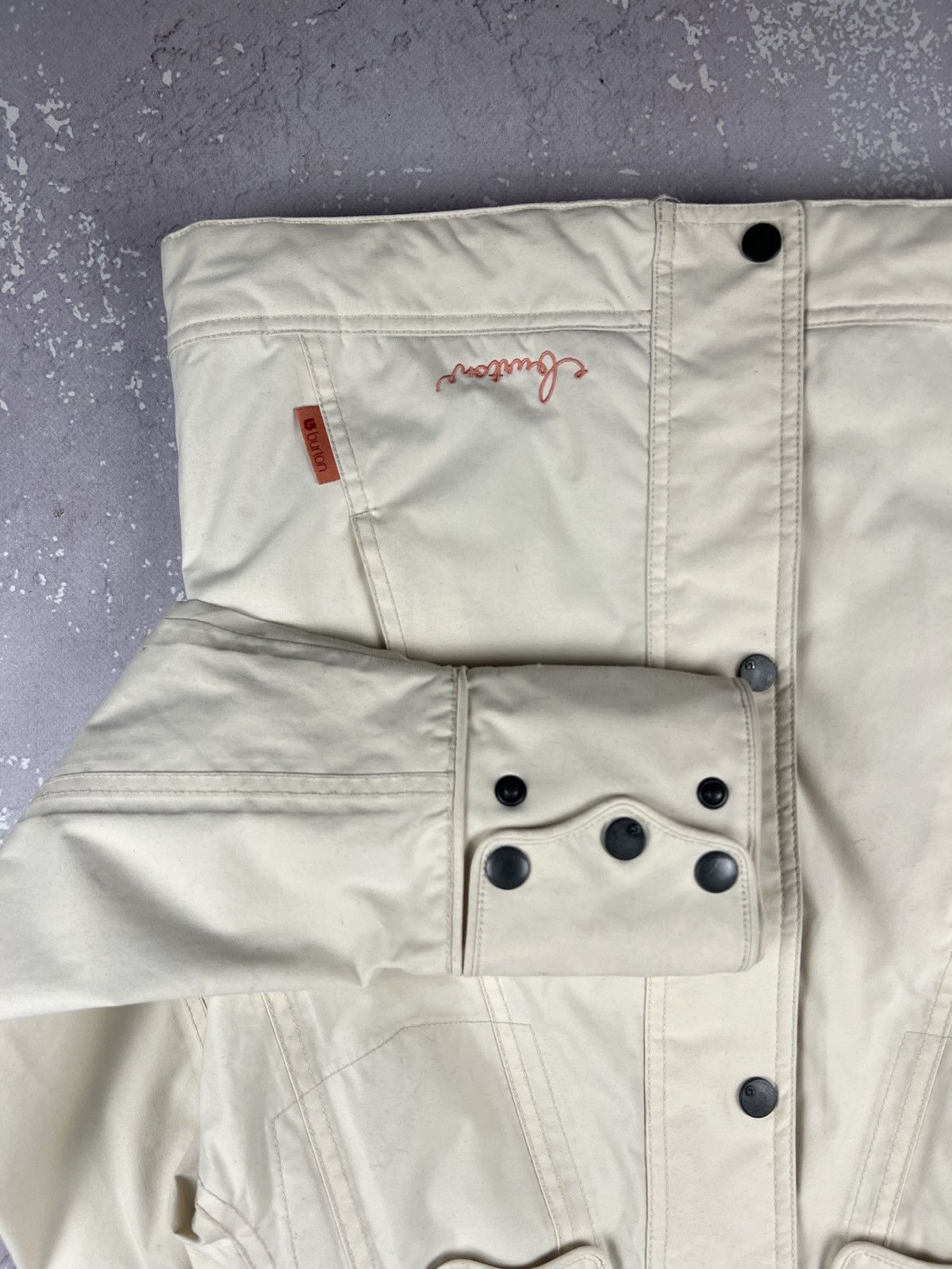 Burton Vintage Burton Ski Snowboard Winter Jacket Womens XS Beige Size XS / US 0-2 / IT 36-38 - 4 Thumbnail