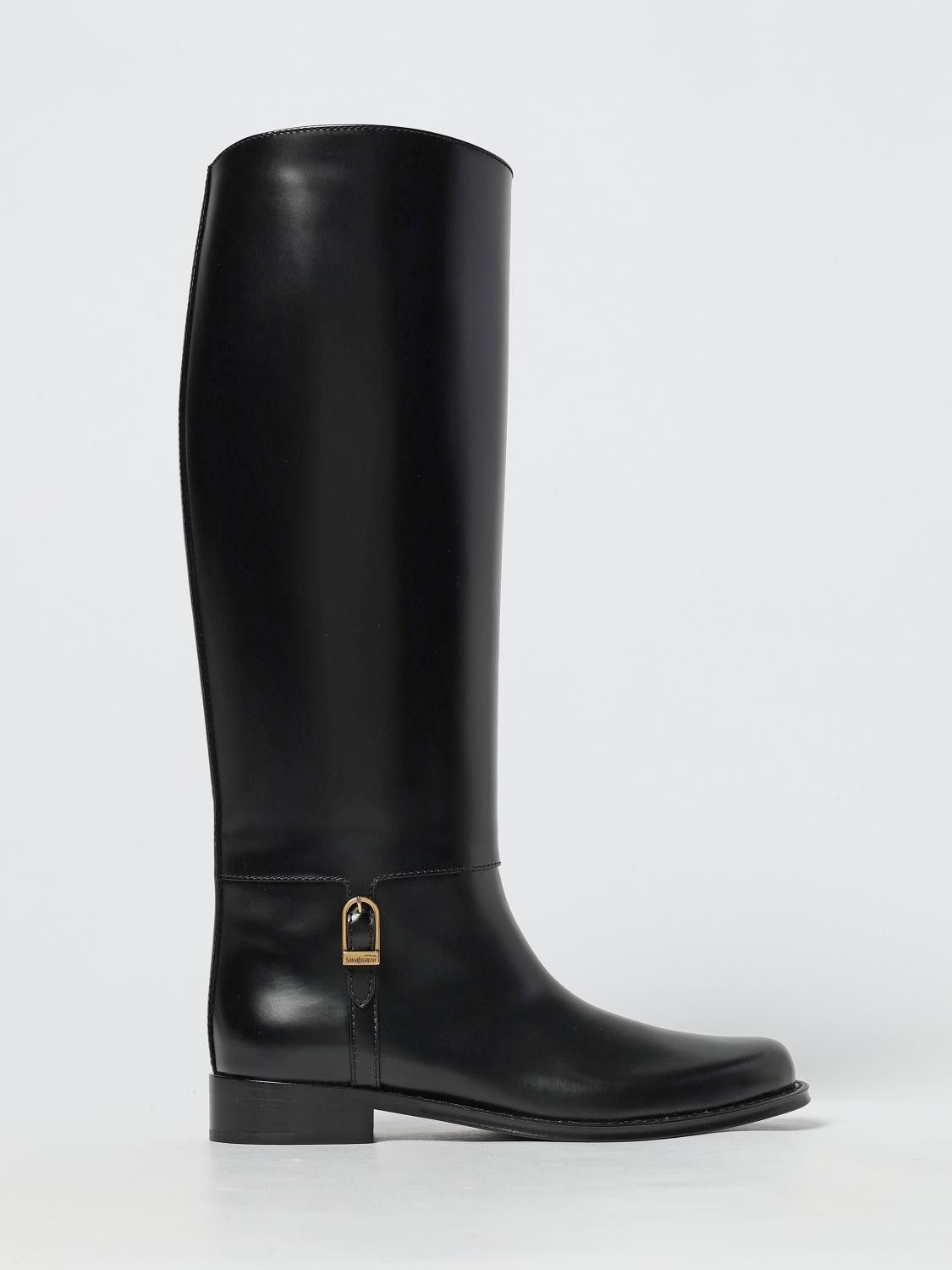 Saint Laurent Paris Saint Laurent Boots Woman Black Size US 5 / IT 35 - 1 Thumbnail