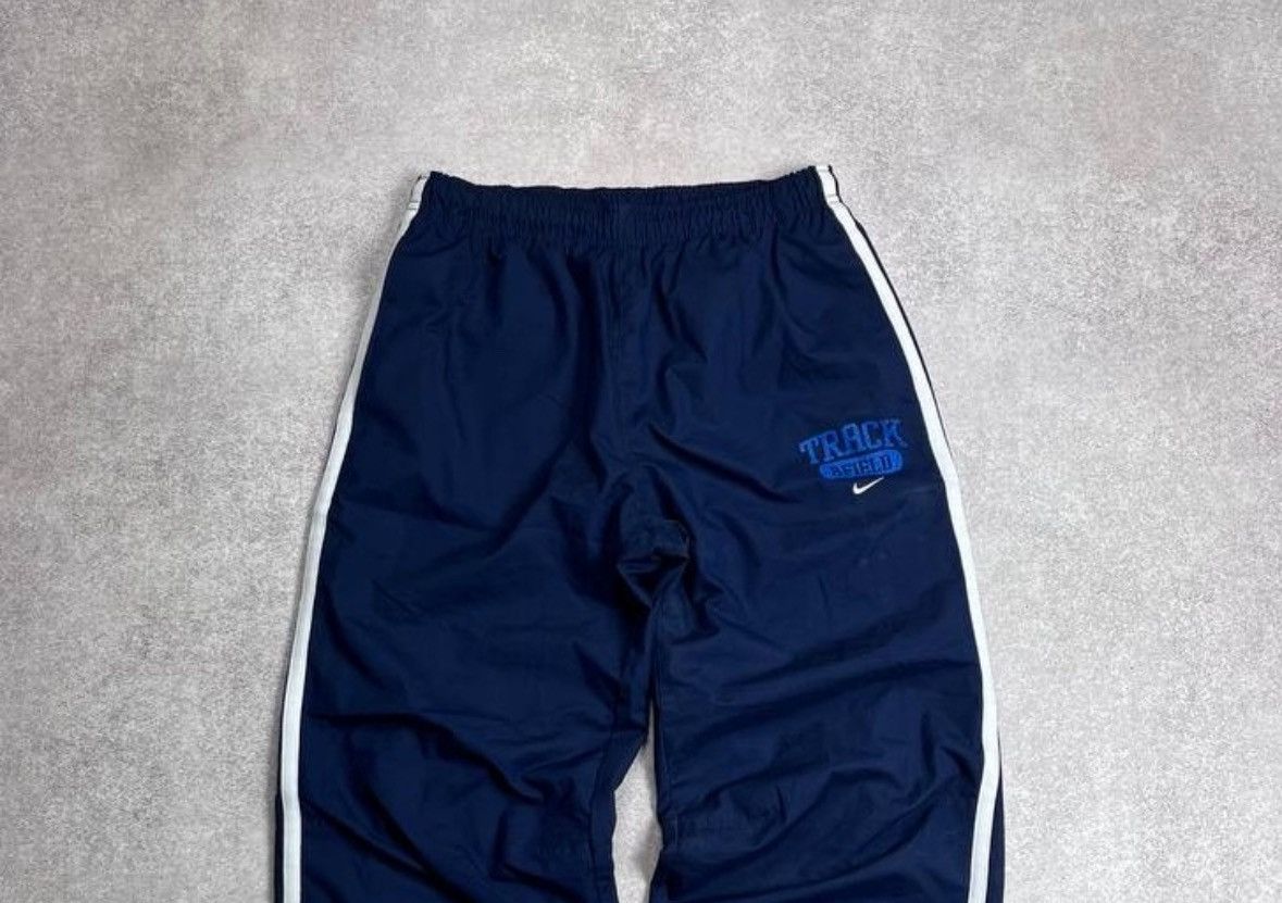 Nike × Skepta VINTAGE NIKE SWOOSH NYLON SKEPTA Y2K TRACK PANTS M Size US 32 / EU 48 - 2 Thumbnail