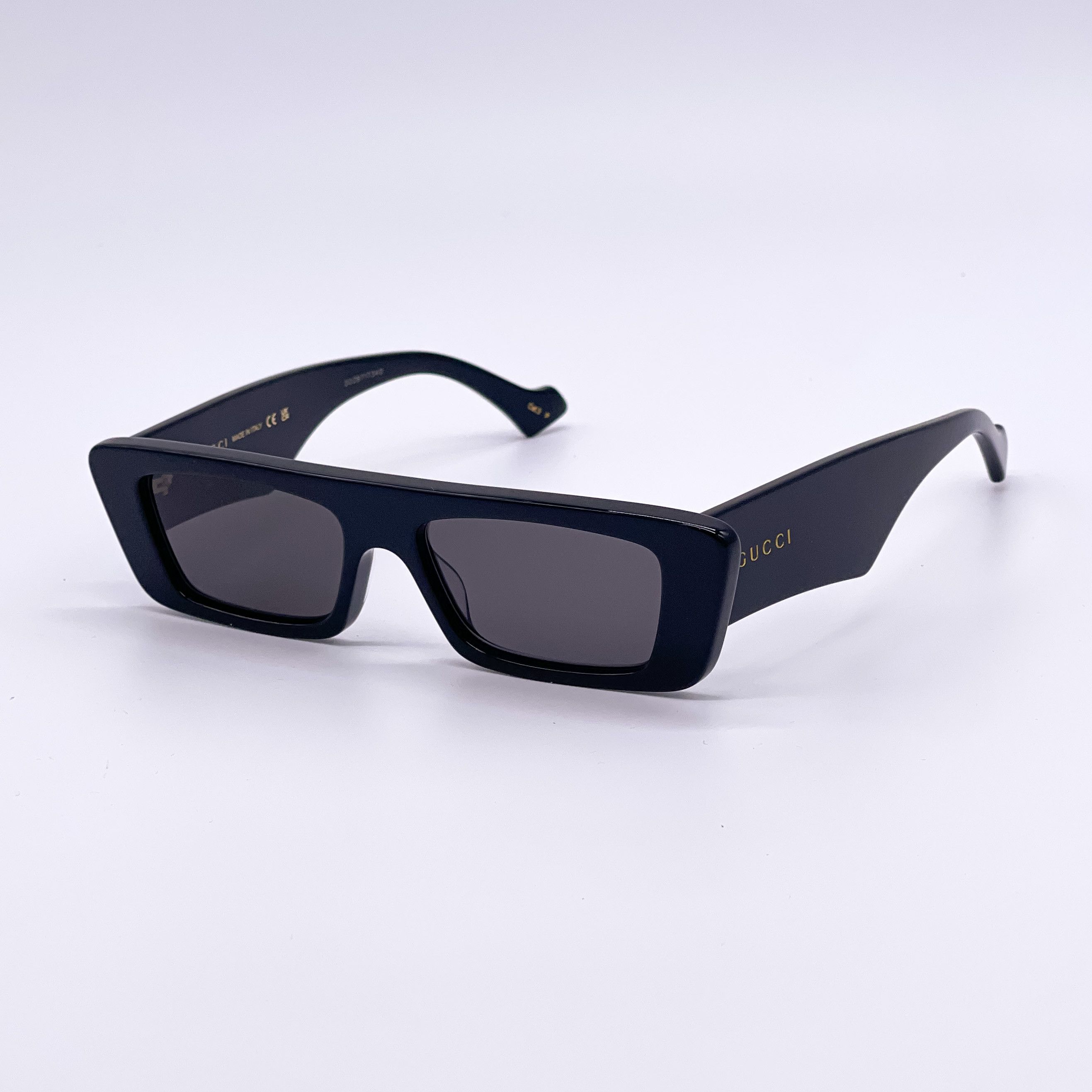 Gucci NEW GUCCI UNISEX BLACK SUNGLASSES GUCCI GG1331S 002 Size ONE SIZE - 3 Thumbnail