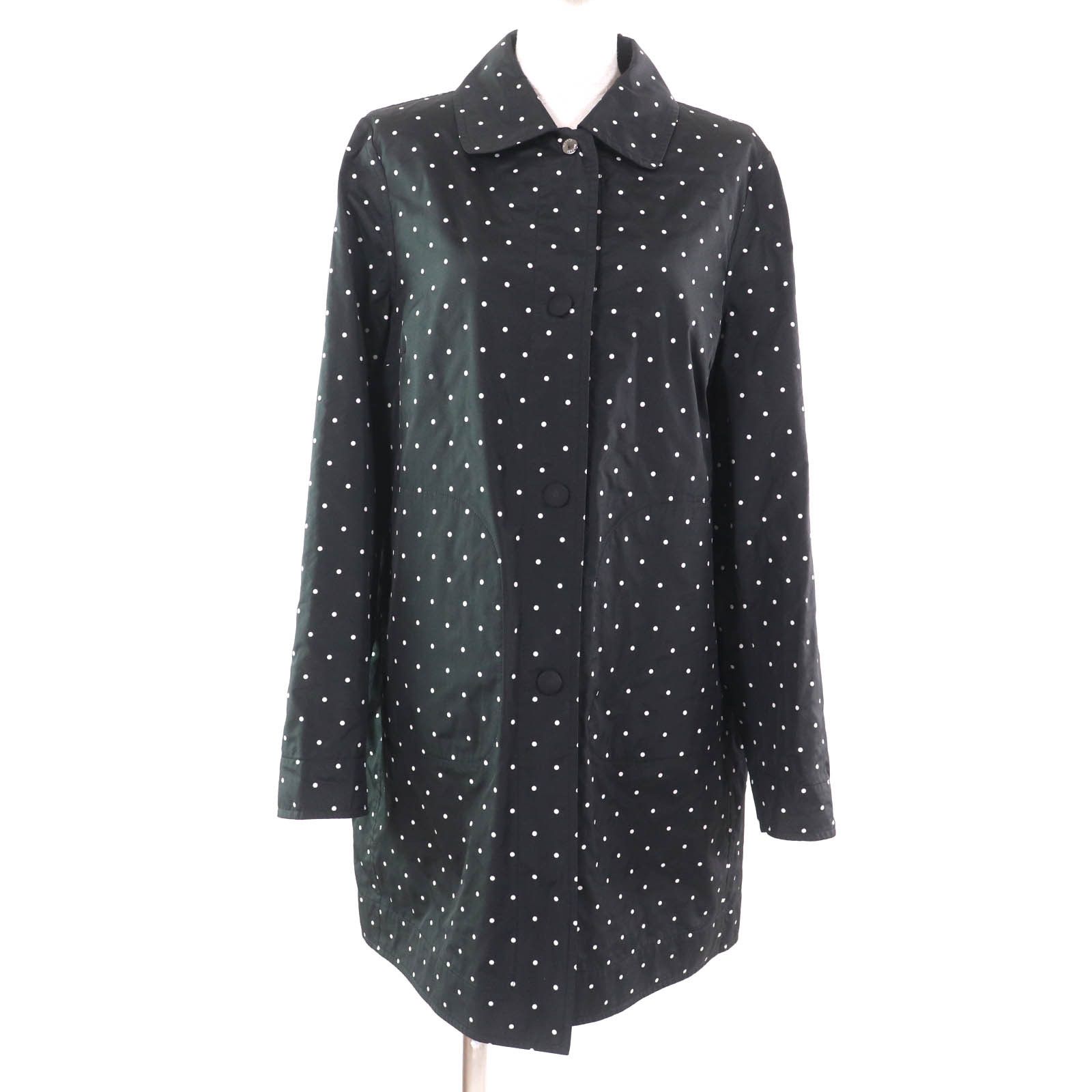 Other Other MooRER Dot Pattern Polyester Coat Others Outerwear Size ONE SIZE - 1 Thumbnail