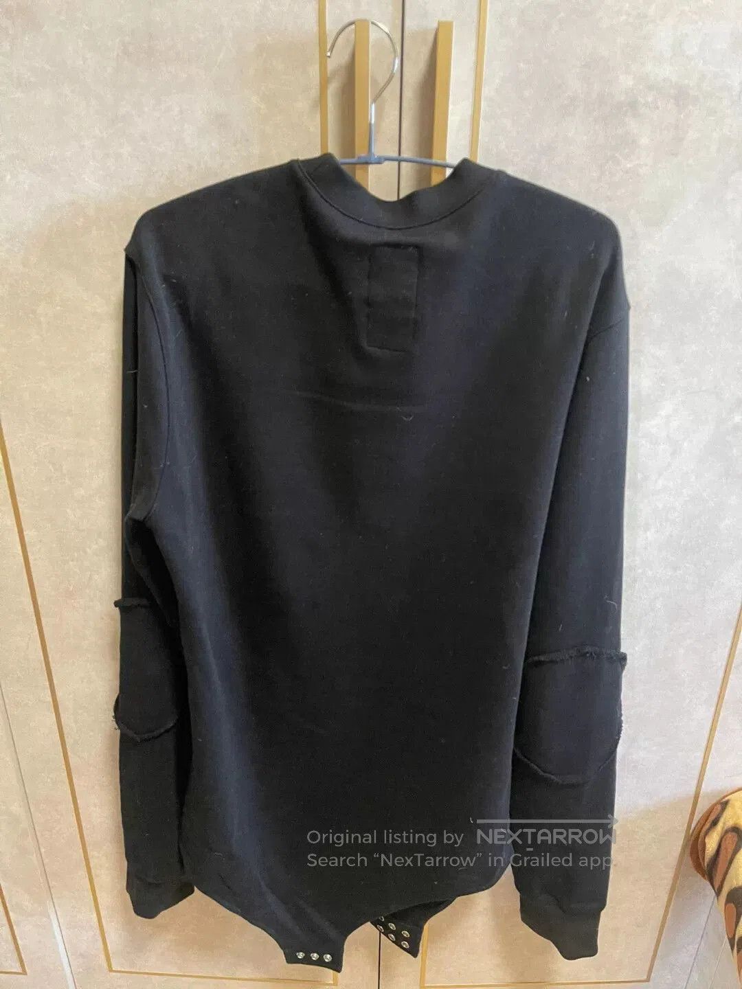 Rick Owens Rick Owens X Champion Embroidered Pullover Sweatshirt. Size US M / EU 48-50 / 2 - 3 Thumbnail
