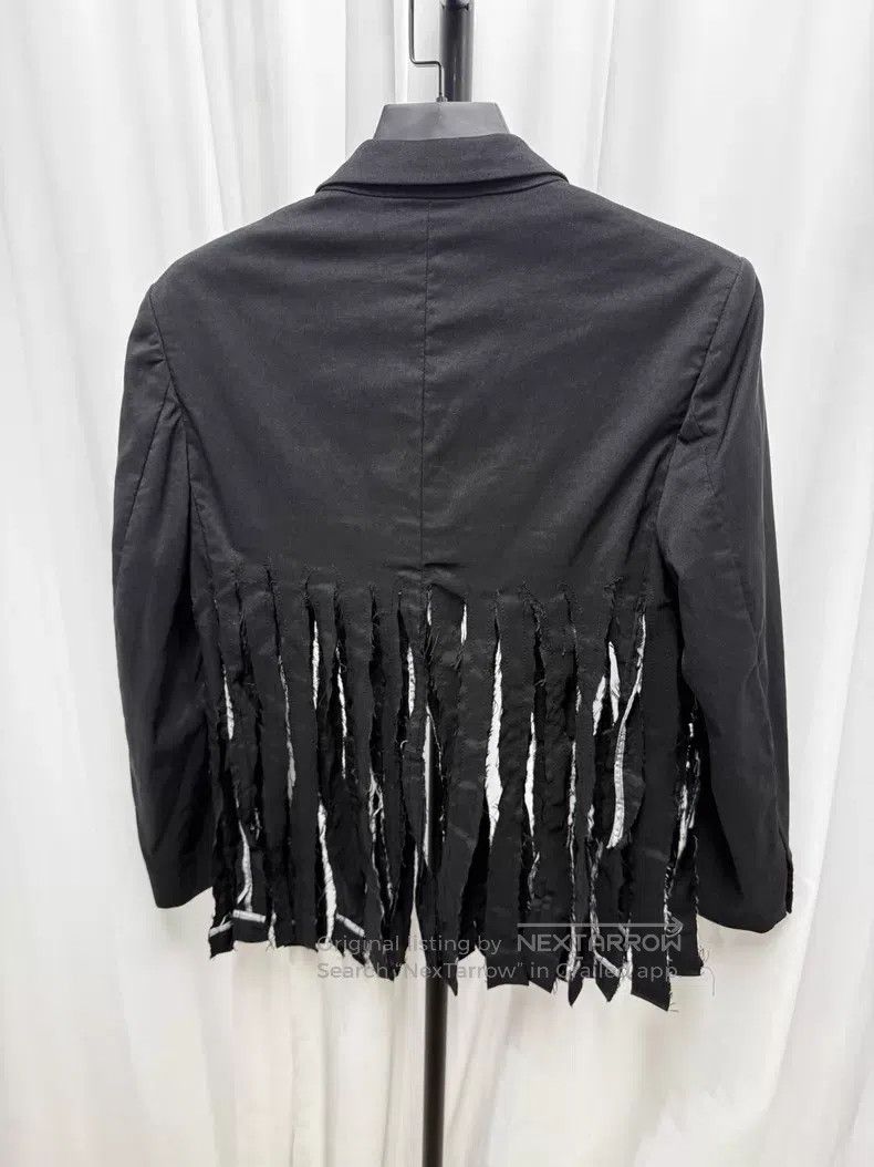 Comme des Garcons Comme des Garcons Fringe Blazer Jacket Size US M / EU 48-50 / 2 - 5 Thumbnail