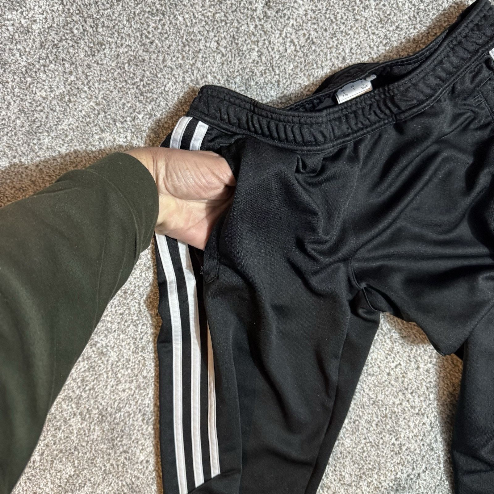 Adidas Adidas Track Pants Women Small Athletic Gorpcore Ankle Zip Size 26" / US 2 / IT 38 - 8 Thumbnail