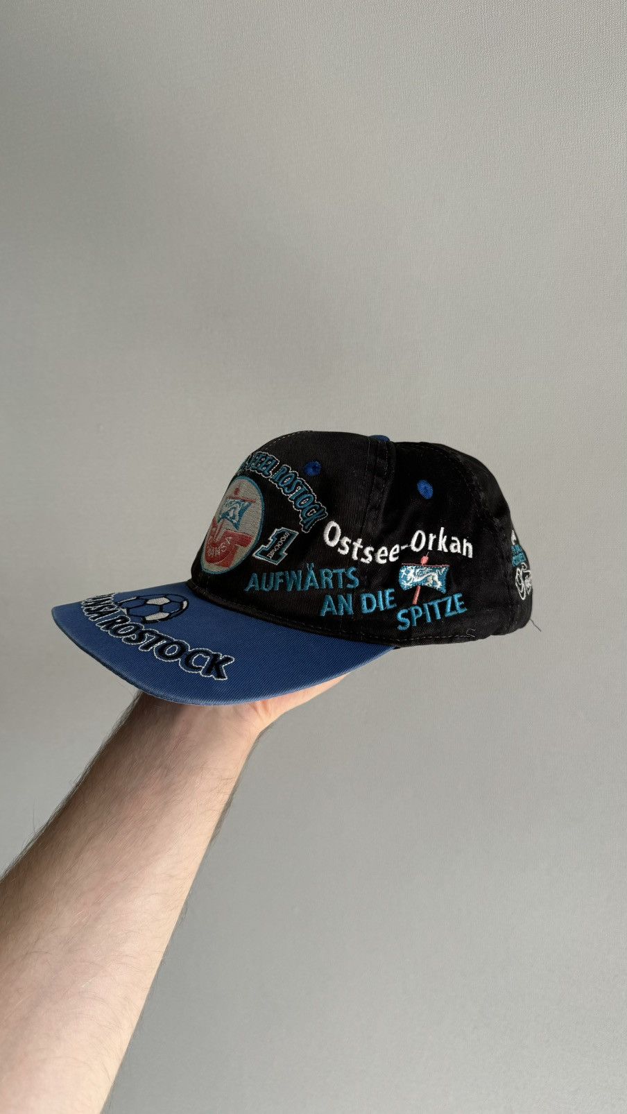 Vintage FC HANSA ROATOCK Vintage Snapback Cap Size ONE SIZE - 3 Thumbnail