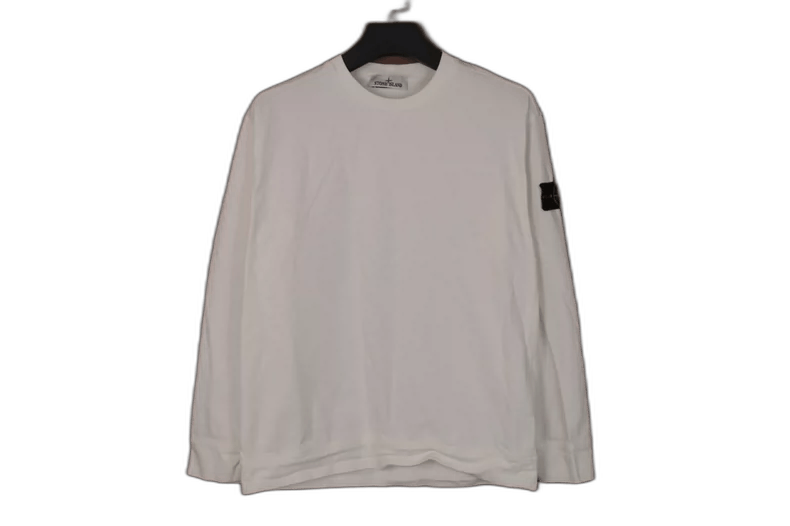 Stone Island Stone Island White Crewneck Sweatshirt Size US L / EU 52-54 / 3 - 1 Thumbnail